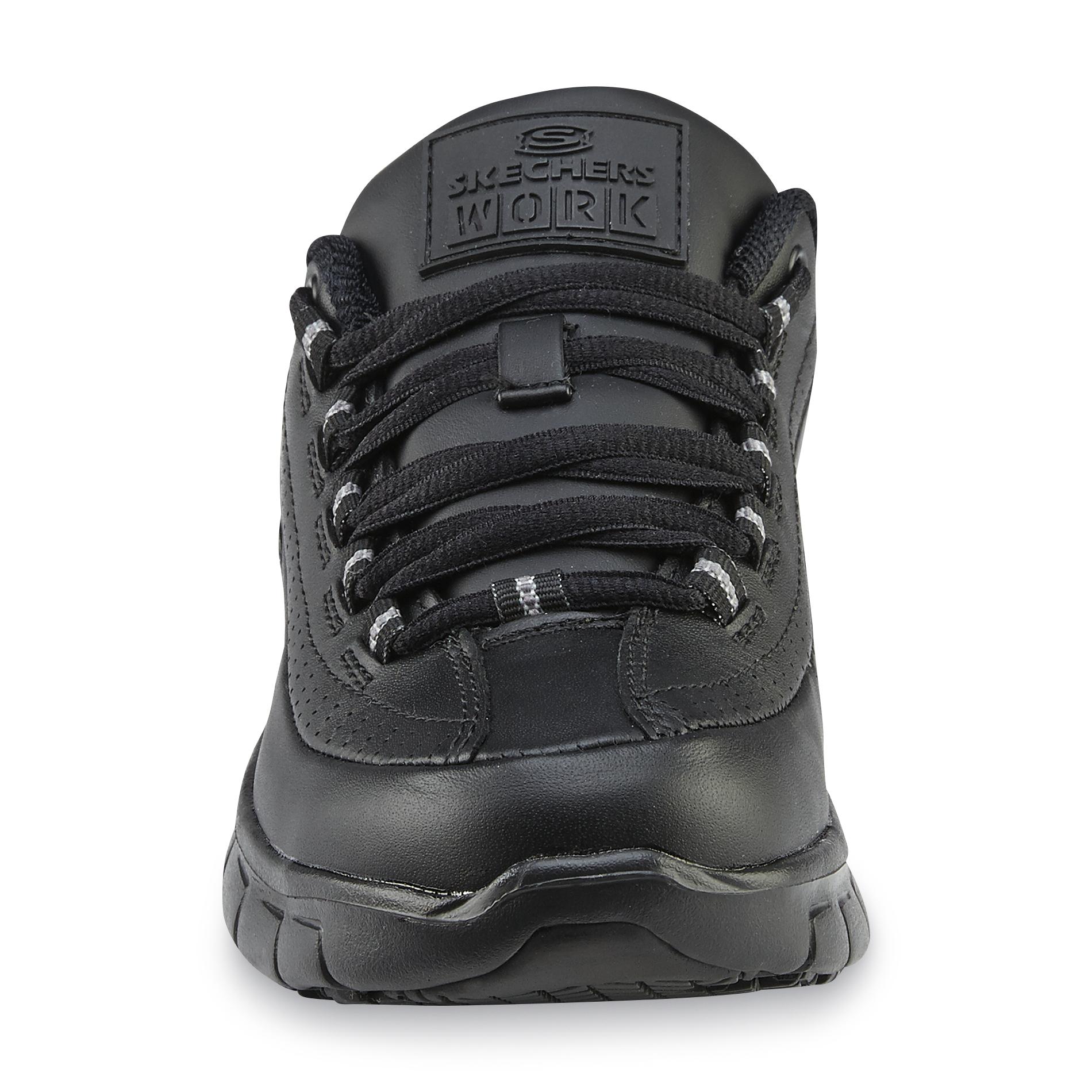 women's skechers work shoes wide width