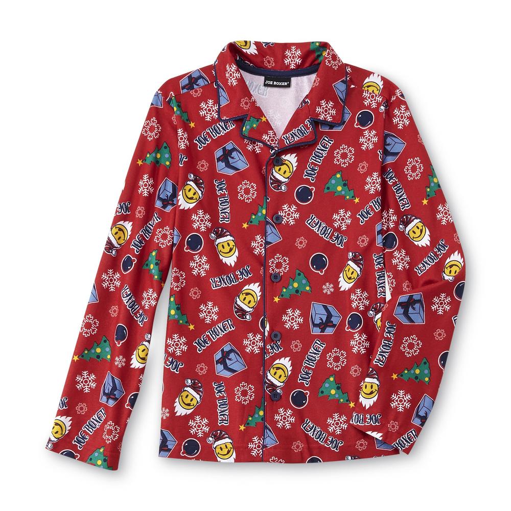 Joe Boxer Boy's Pajama Shirt & Pants - Christmas