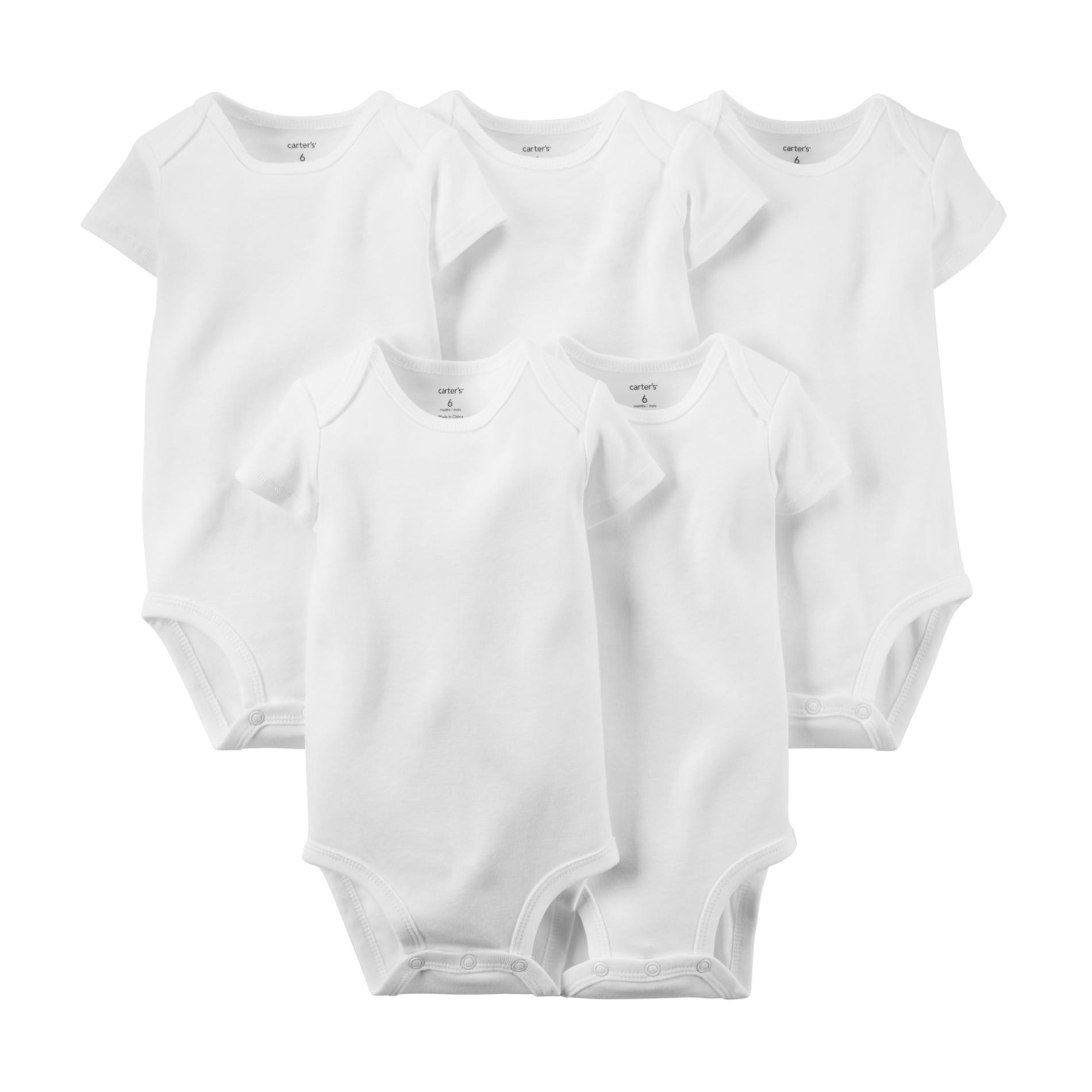 Carter's Newborn & Infant's 5-Pack Short-Sleeve Bodysuits