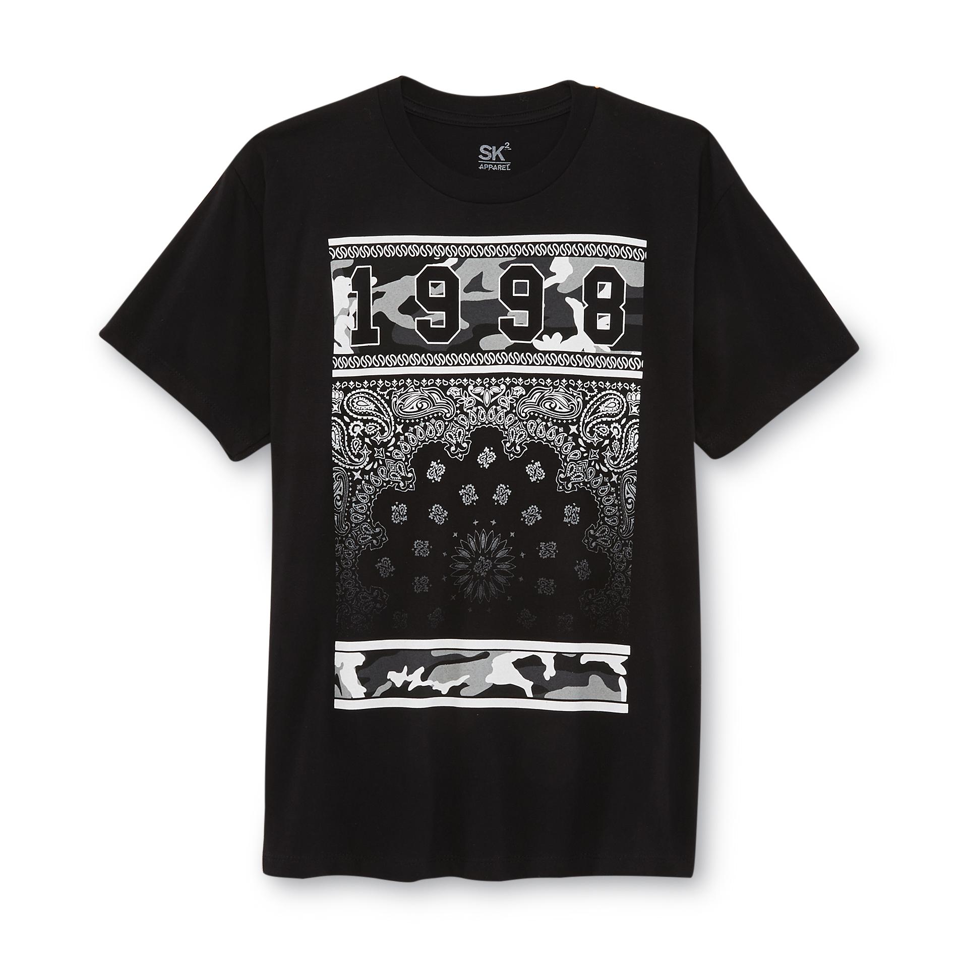 SK2 Boy's Graphic T-Shirt - Bandana Print