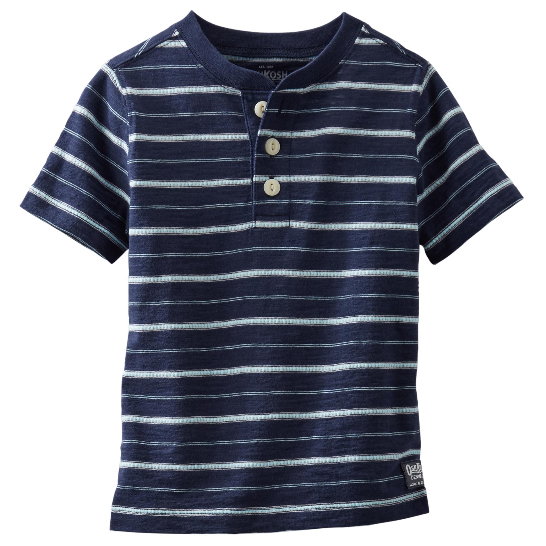 OshKosh Boy's Henley Shirt - Striped
