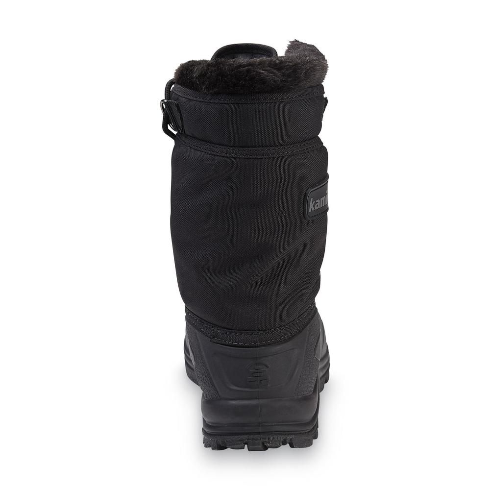 Kamik Women's Comforter2 Black Waterproof Snow Boot