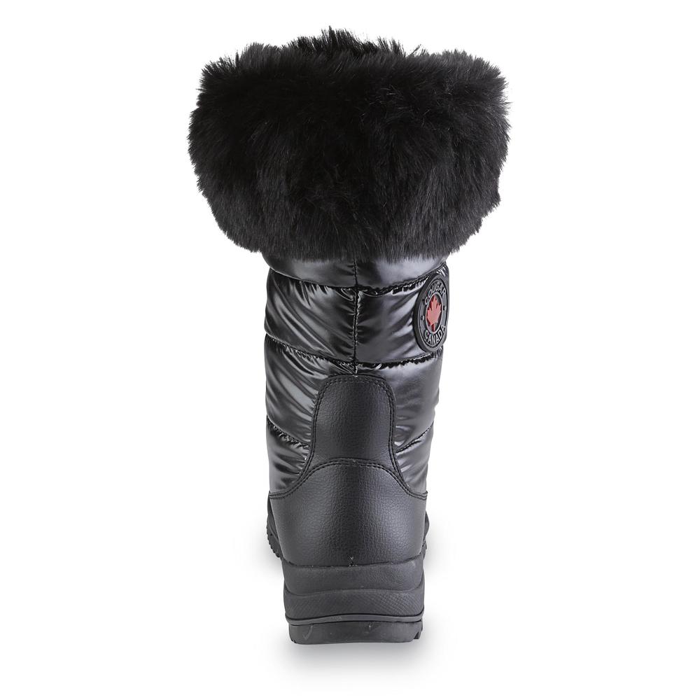 Cougar Women's Cranbrook Black Waterproof Winter Snow Boot