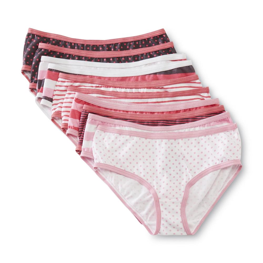 Maidenform Girl's 10-Pack Hipster Panties - S1299