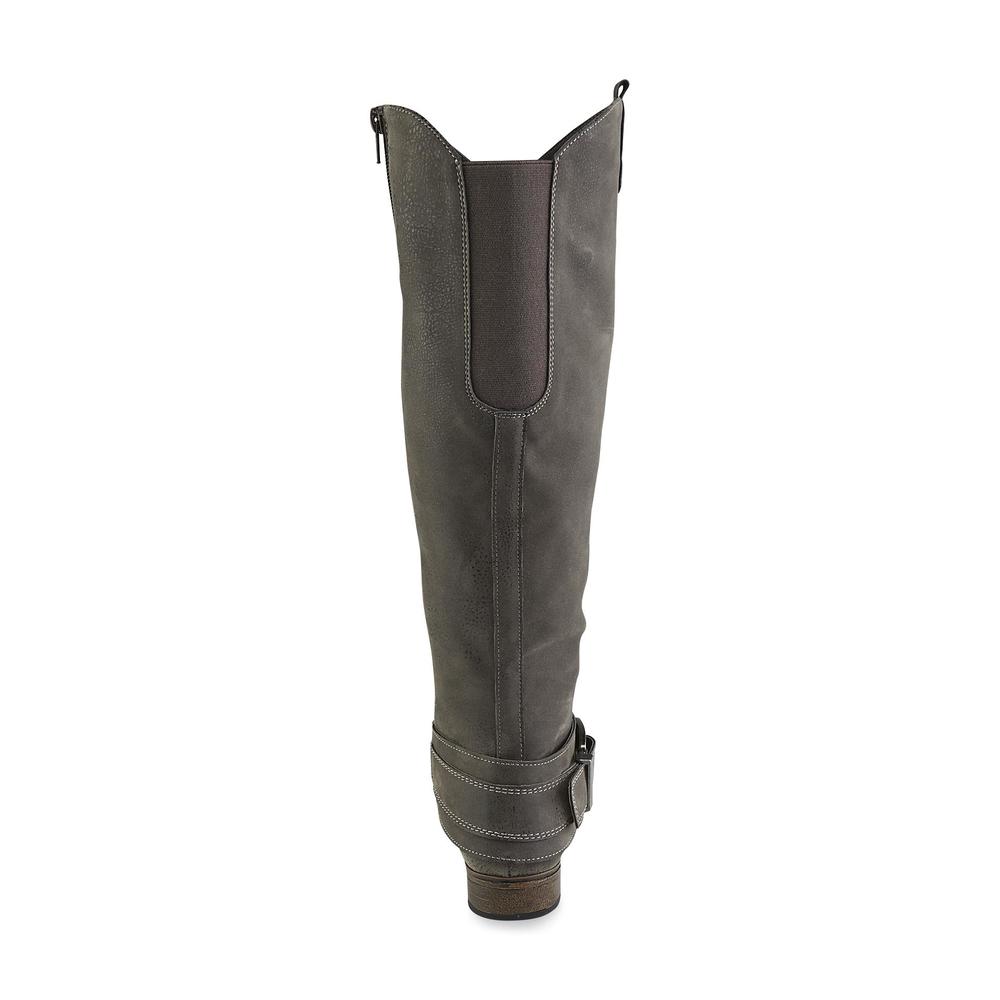 Madeline Women's Big Deal Gray Riding Boot