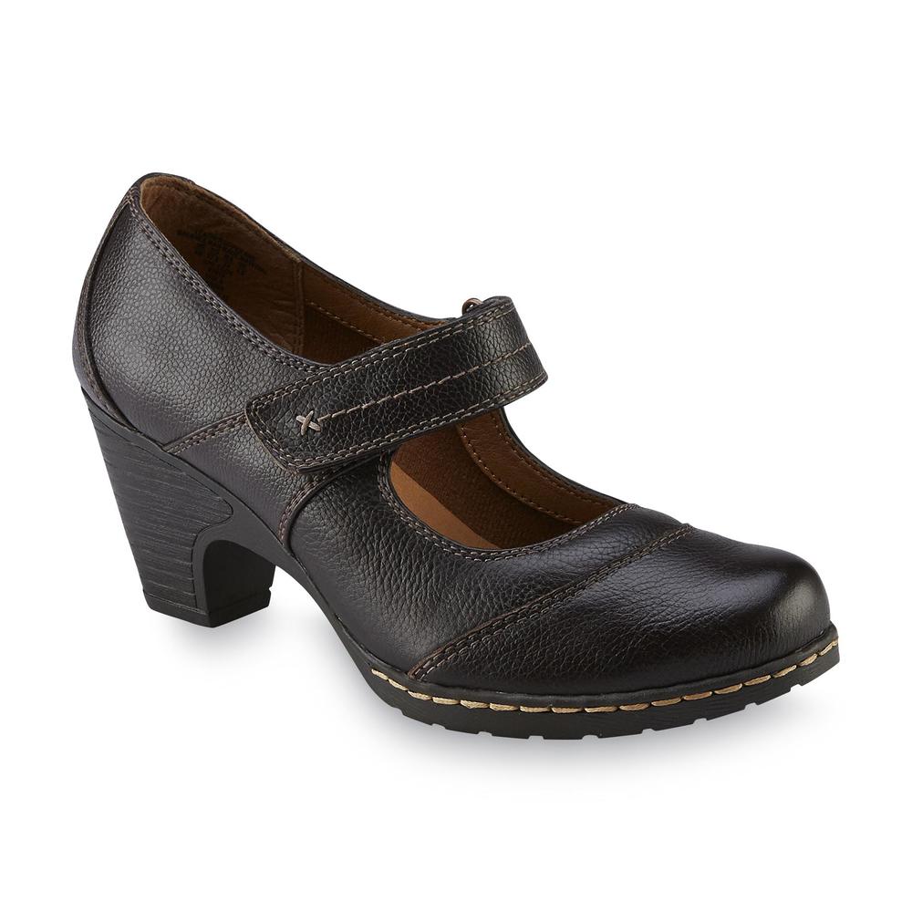 I Love Comfort Women's Leather Viola Brown Mary Jane
