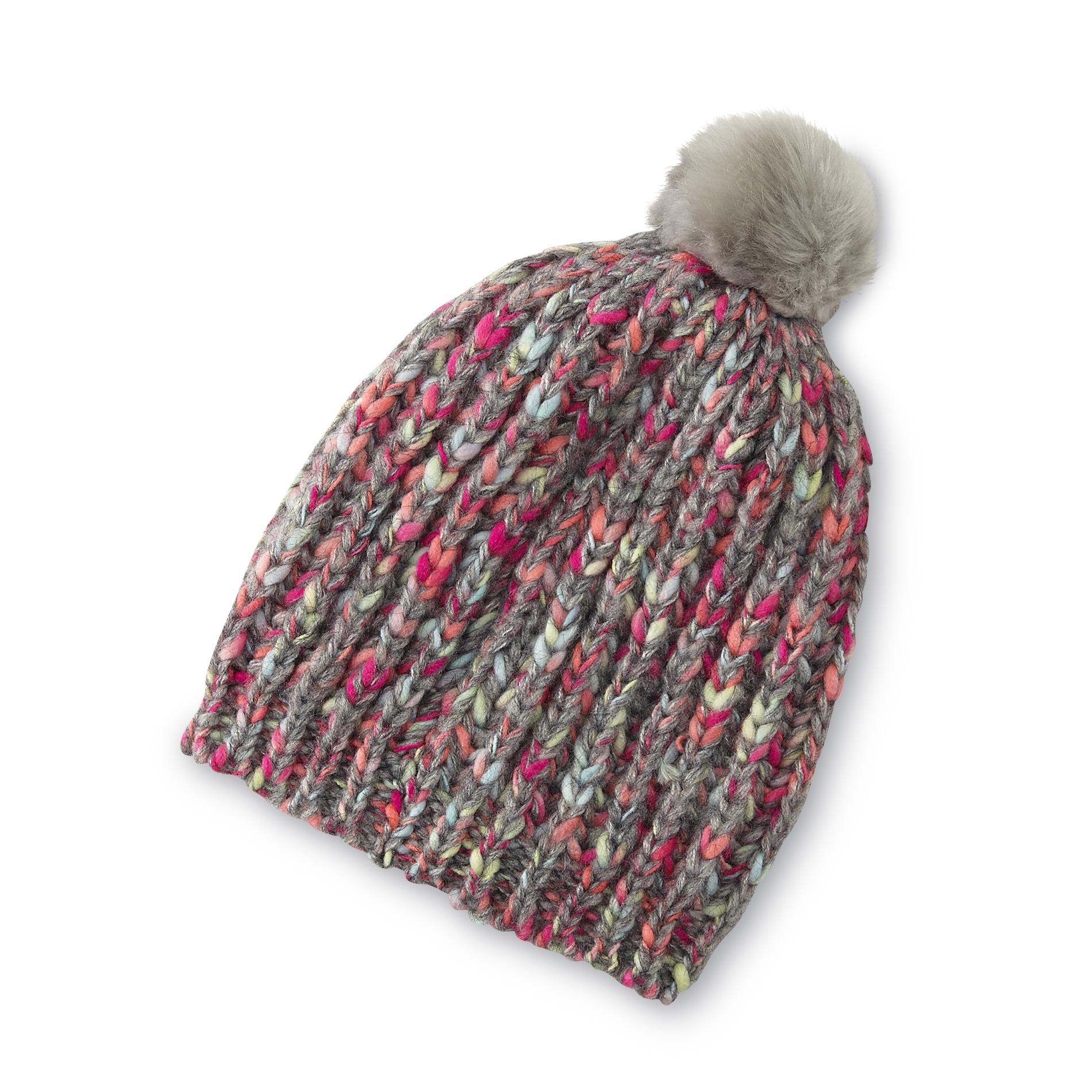 Bongo Junior's Chunky Knit Beanie Hat - Space Dyed
