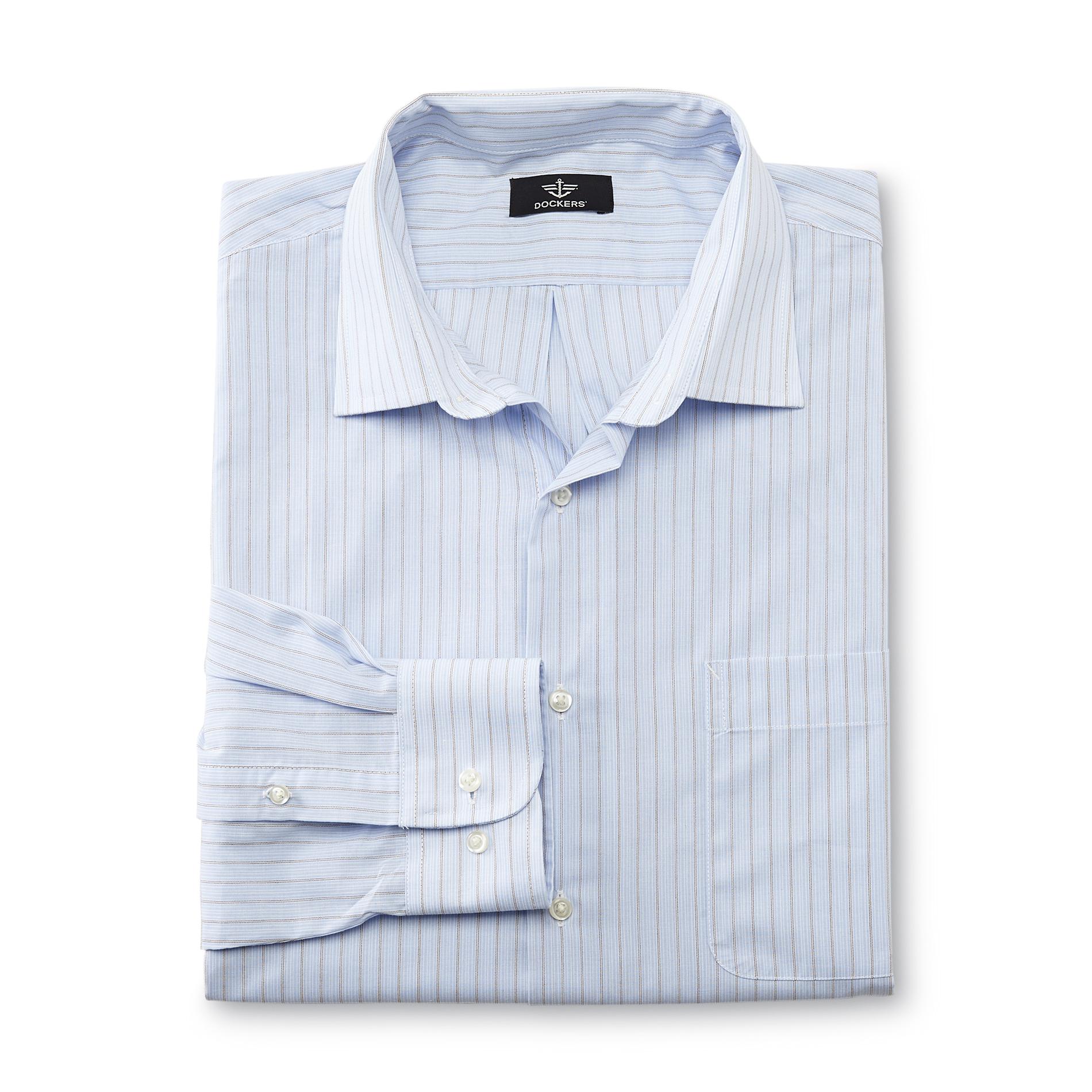 Dockers Men's Button-Front Dress Shirt - Striped