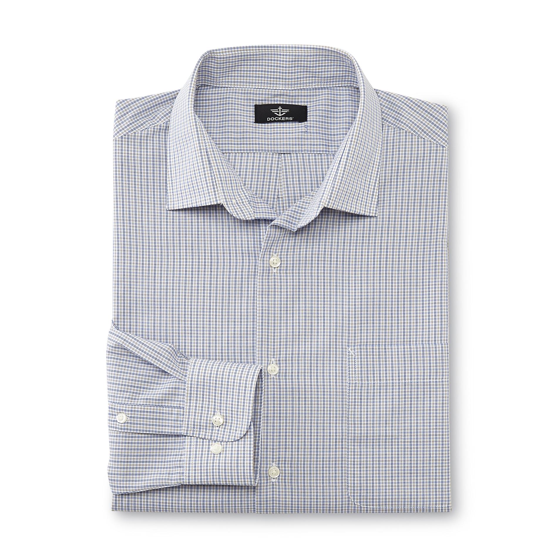 Dockers Men's Button-Front Dress Shirt - Plaid