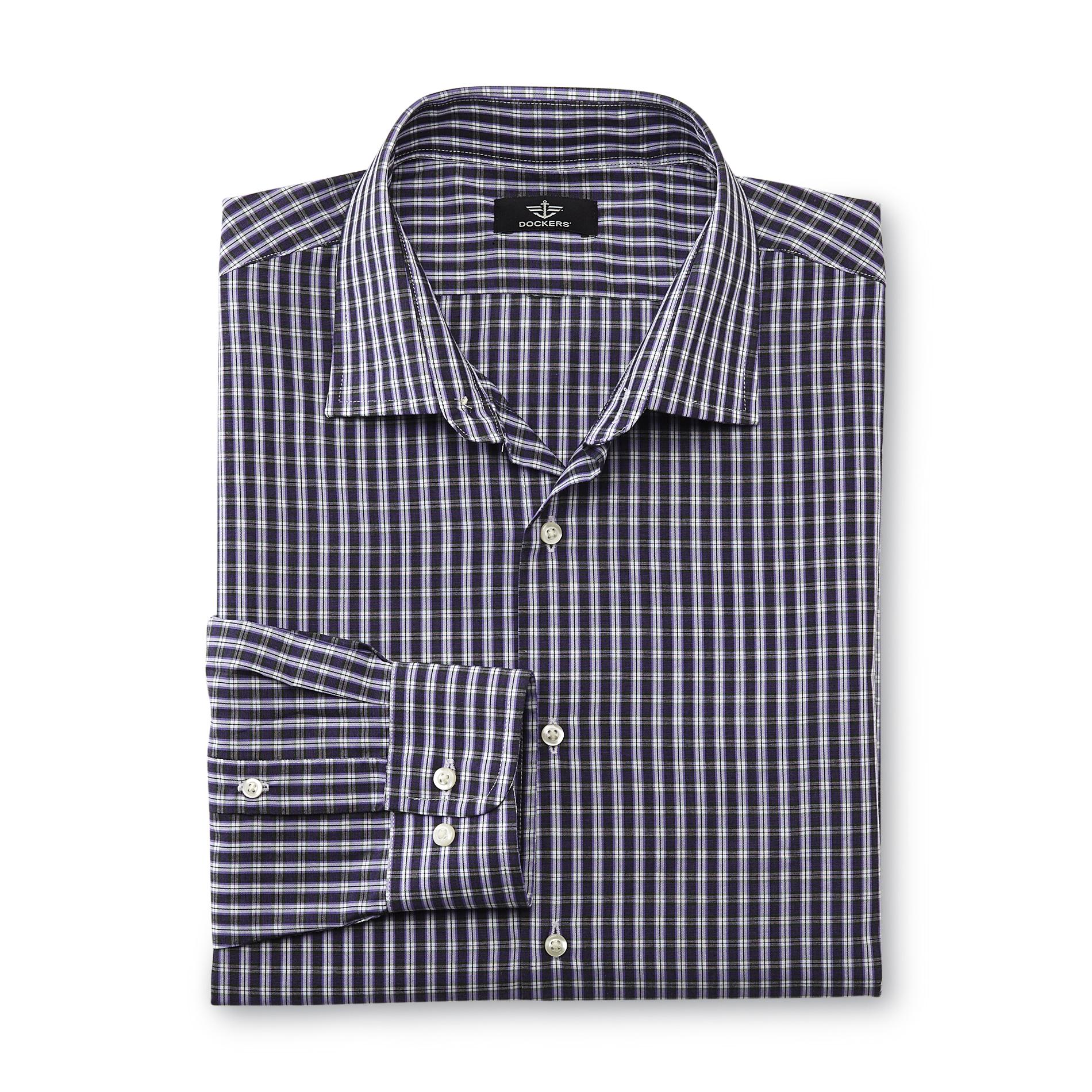 Dockers Men's Button-Front Dress Shirt - Plaid