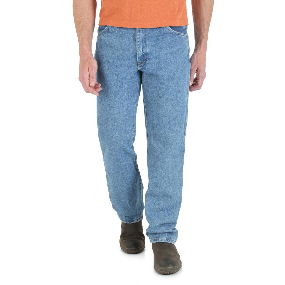 Rustler Men's Big & Tall Regular Fit Straight Leg Jeans
