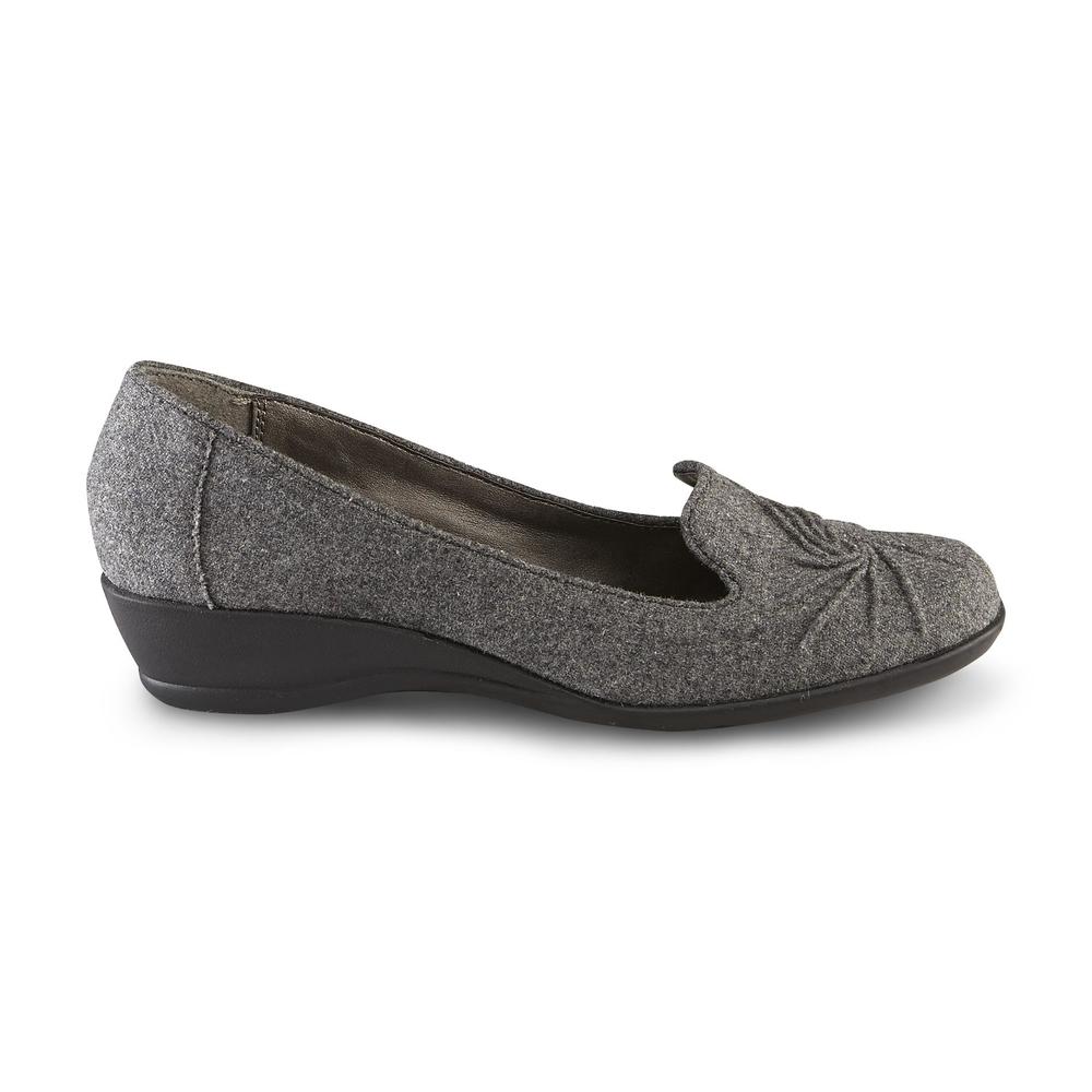 Soft Style by Hush Puppies Women's Rory Gray Pump - Wide Width Available