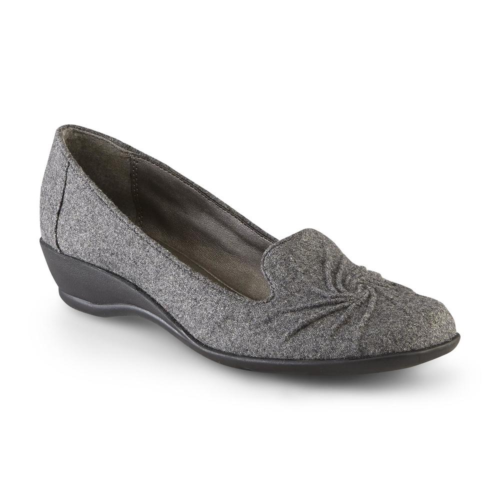 Soft Style by Hush Puppies Women's Rory Gray Pump - Wide Width Available