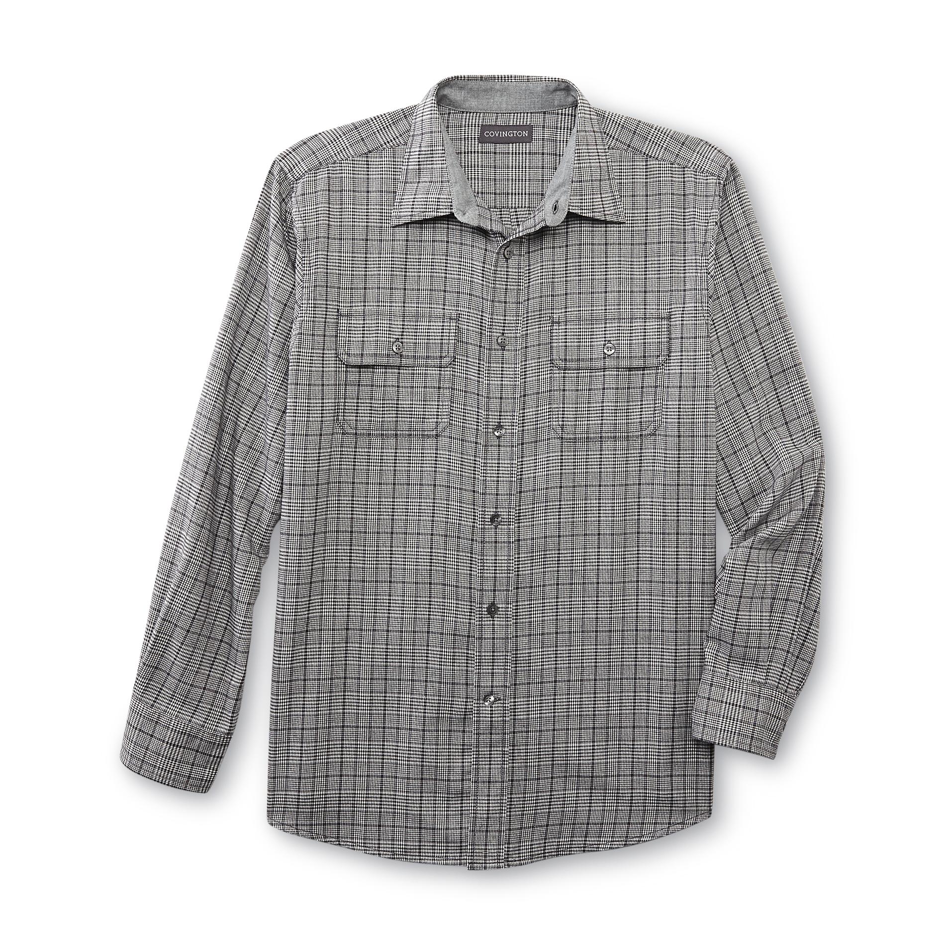 Covington Men's Long-Sleeve Casual Shirt - Plaid