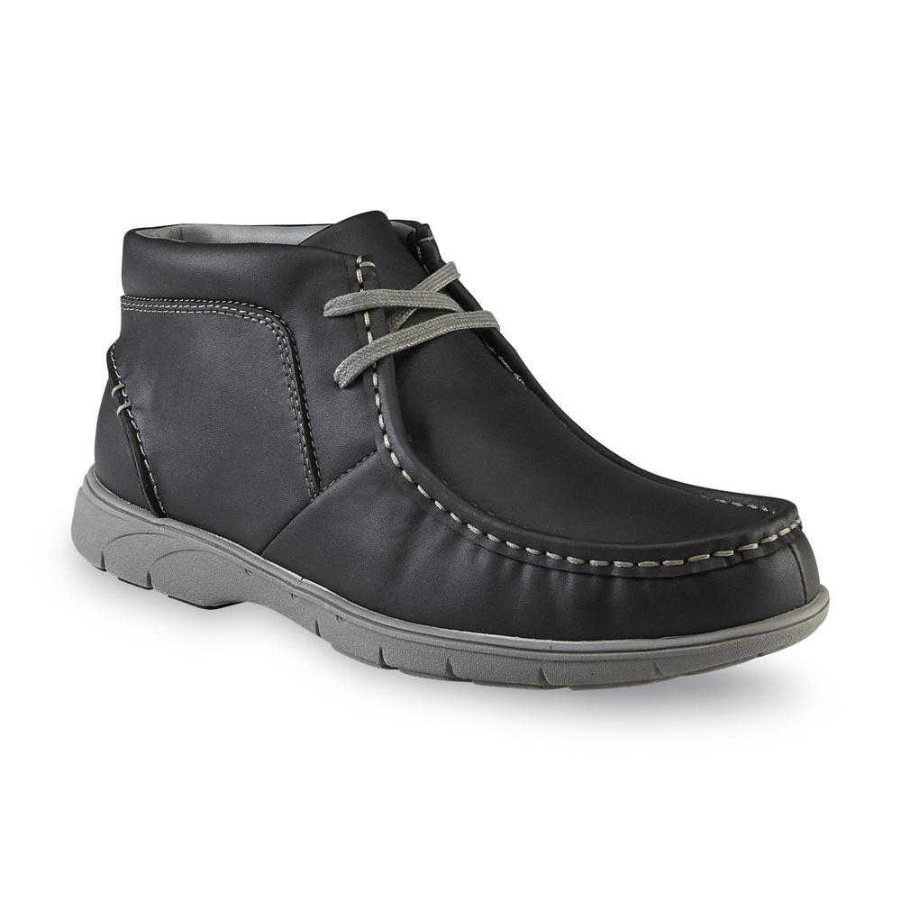 Outdoor Life Men's Cabot Leather Chukka Boot - Black