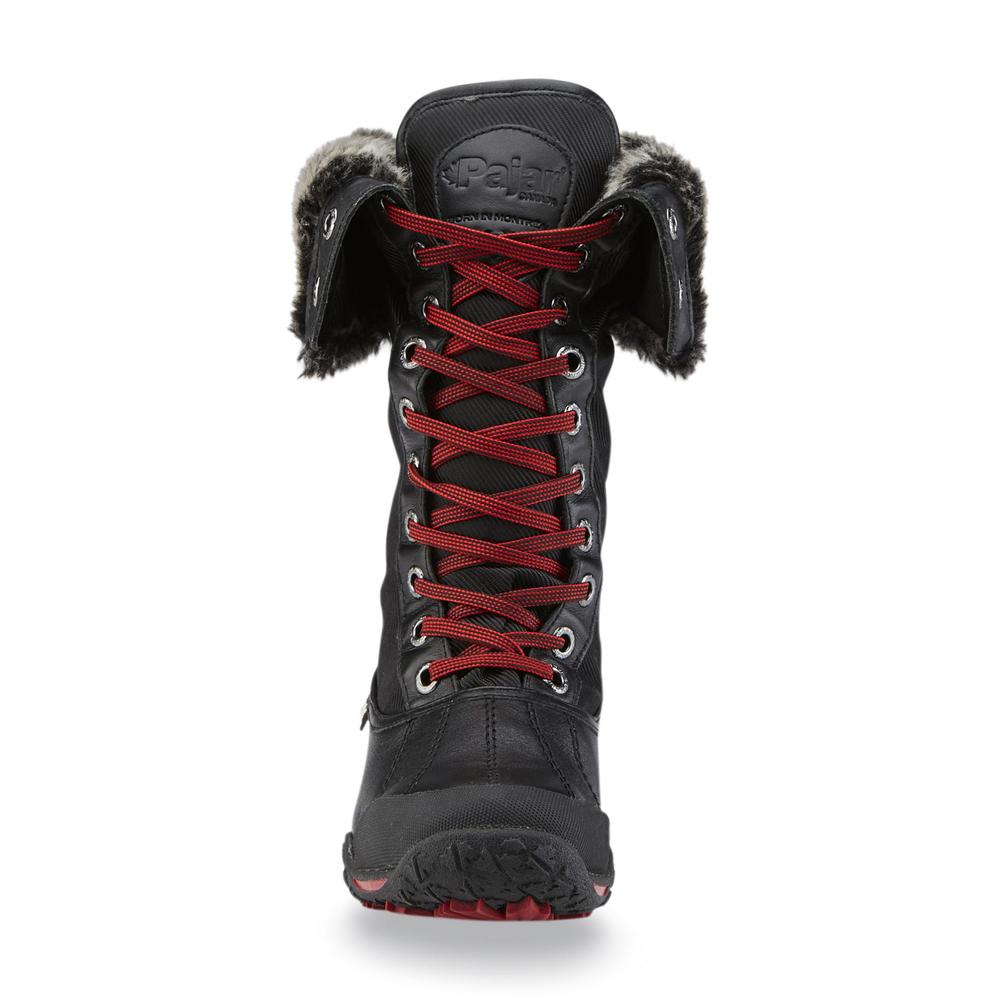 Pajar&#174; Women's Garland Black/Red Waterproof Winter Boot