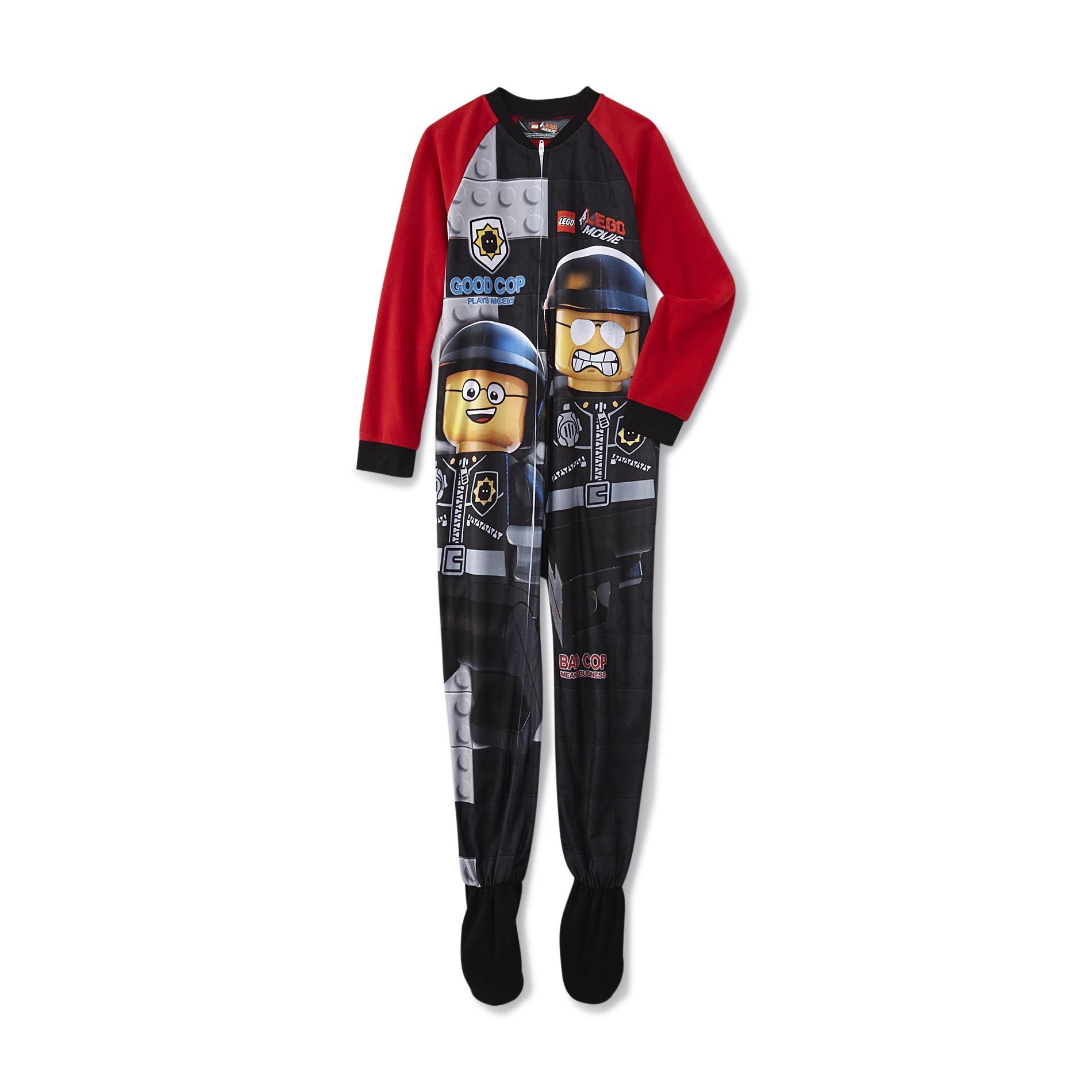 LEGO Boy's Fleece Sleeper Pajamas