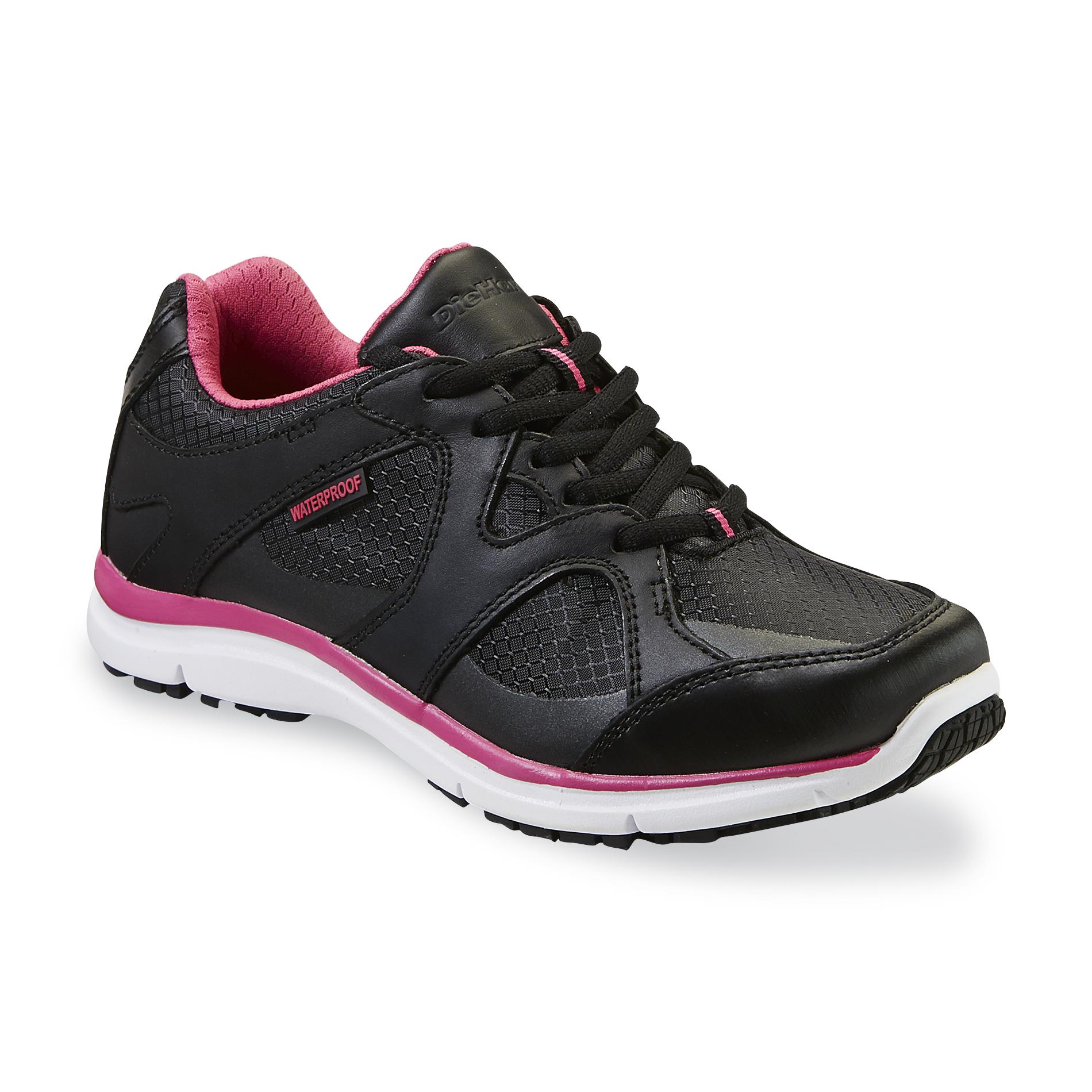 DieHard Women's Chrissie Black/Pink Waterproof Work Shoe