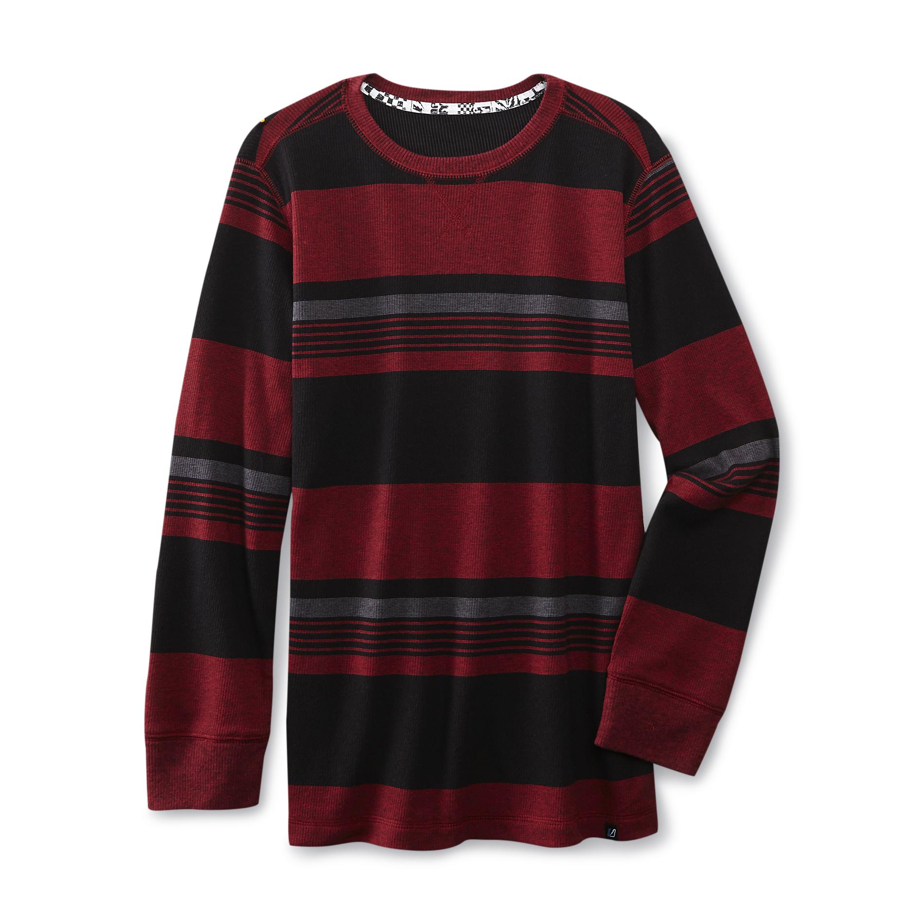 Amplify Boy's Knit Shirt - Striped