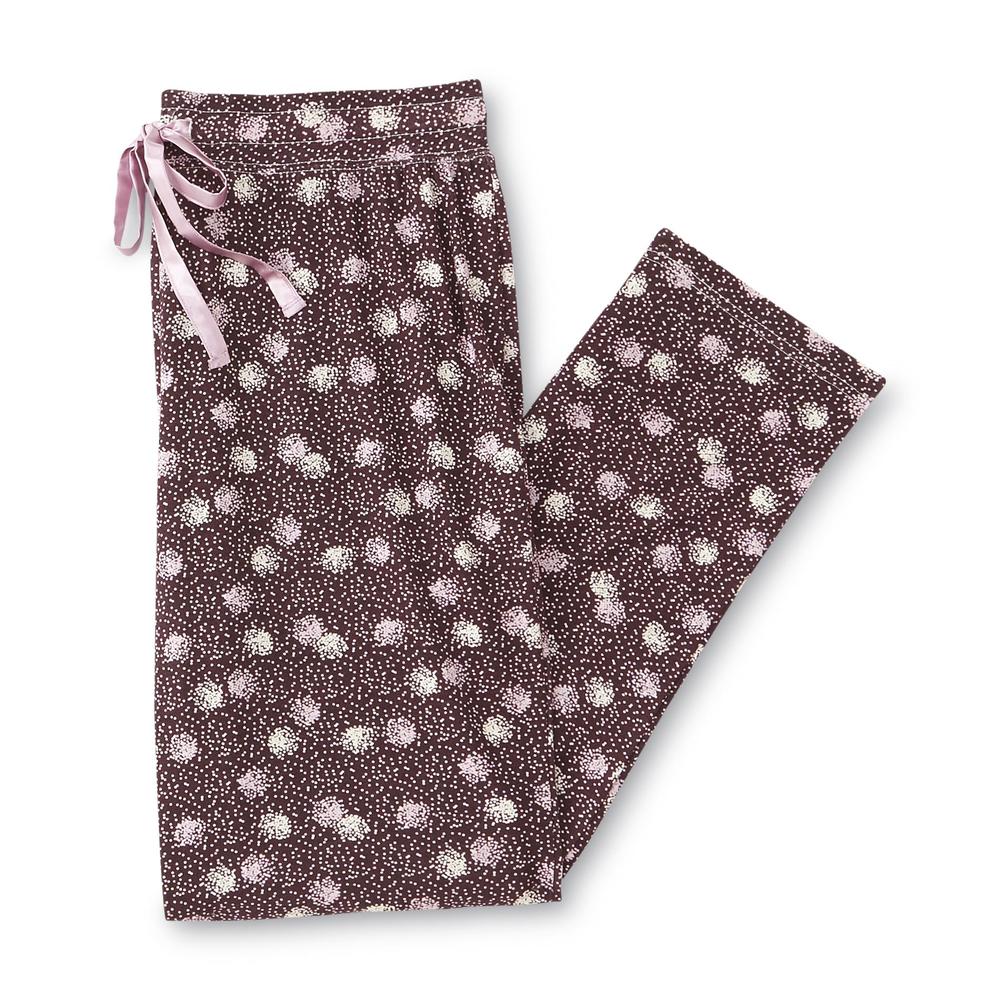 Jaclyn Smith Women's Pajama Pants - Dots