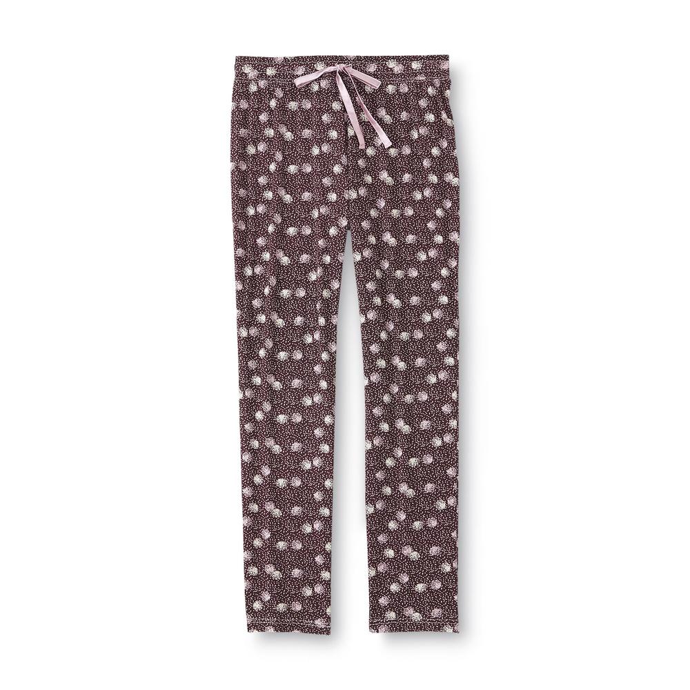 Jaclyn Smith Women's Pajama Pants - Dots