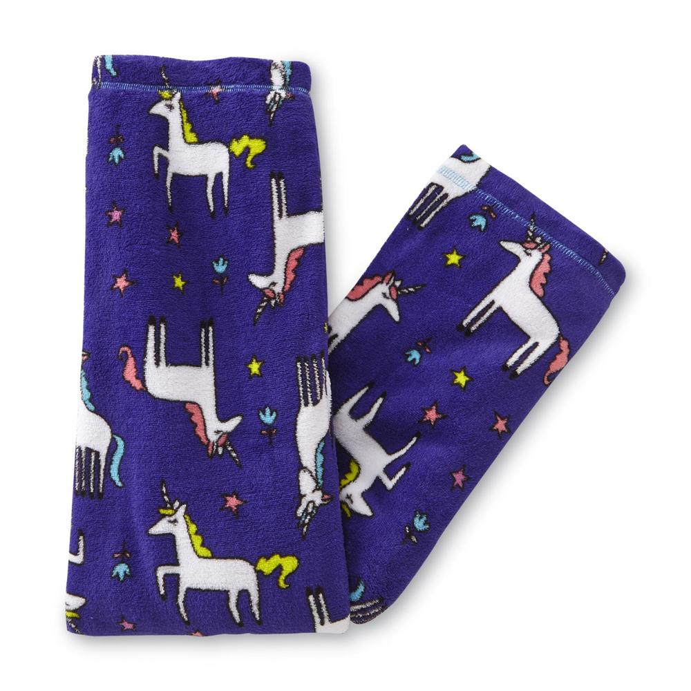Joe Boxer Women's Unicorns Pajama Shirt, Pants & Slippers