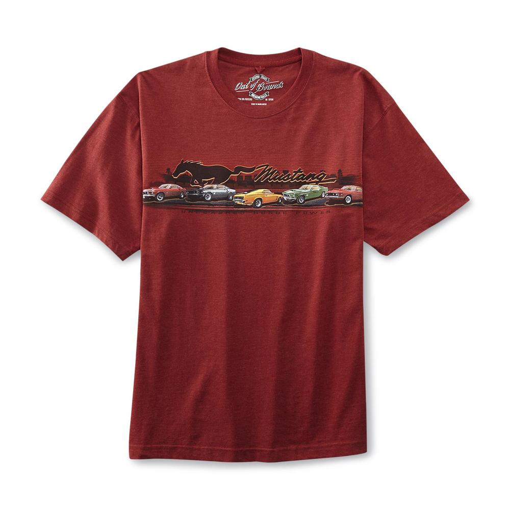 Out of Bounds Ford Men's Big & Tall Graphic T-Shirt - Car