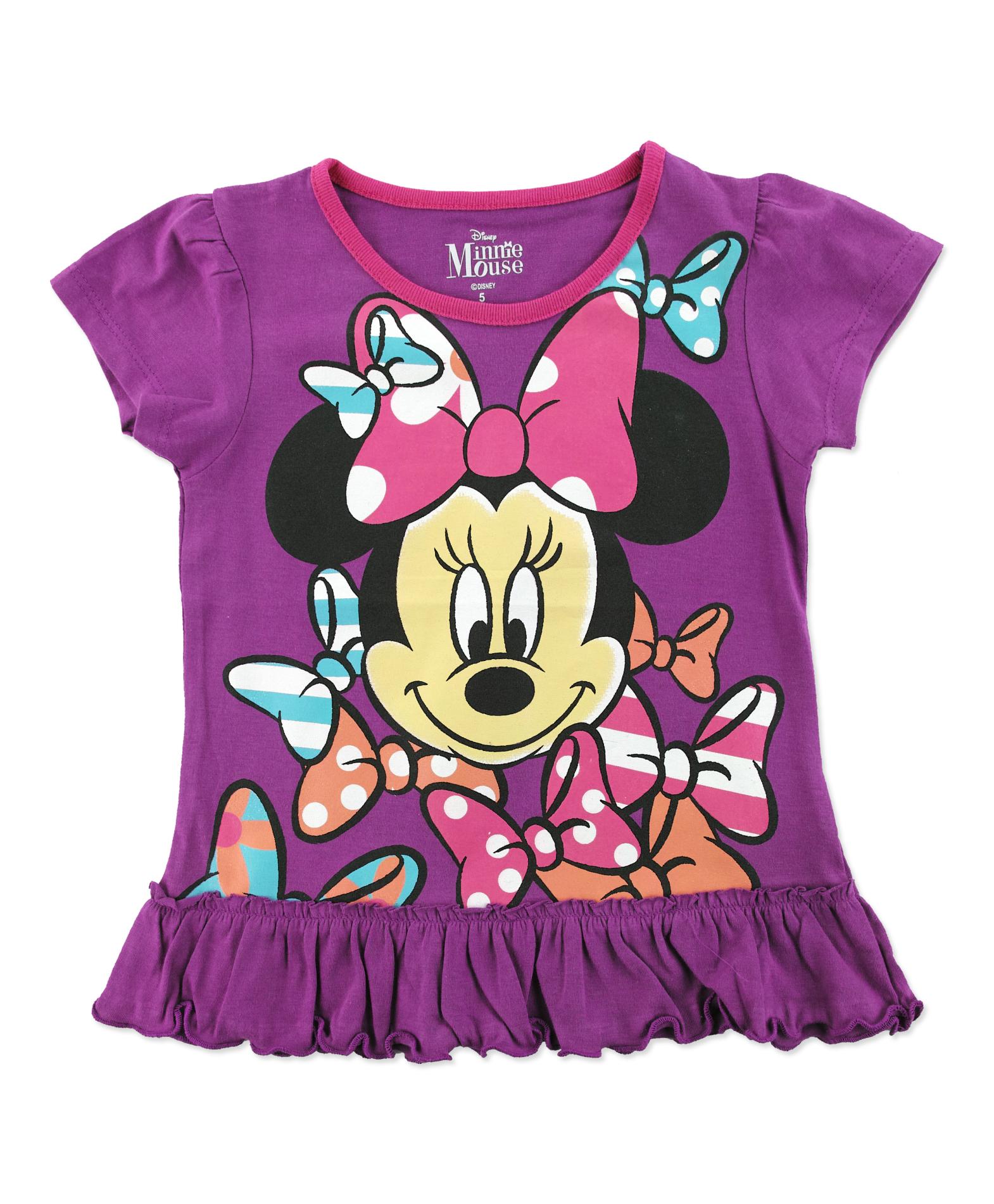 Disney Minnie Mouse Girl's Graphic T-Shirt