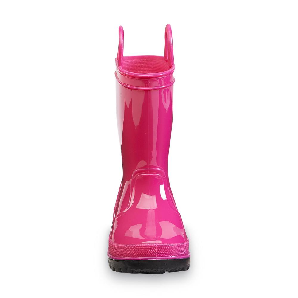 Joe Boxer Toddler Girl's Arcade Pink Rain Boot