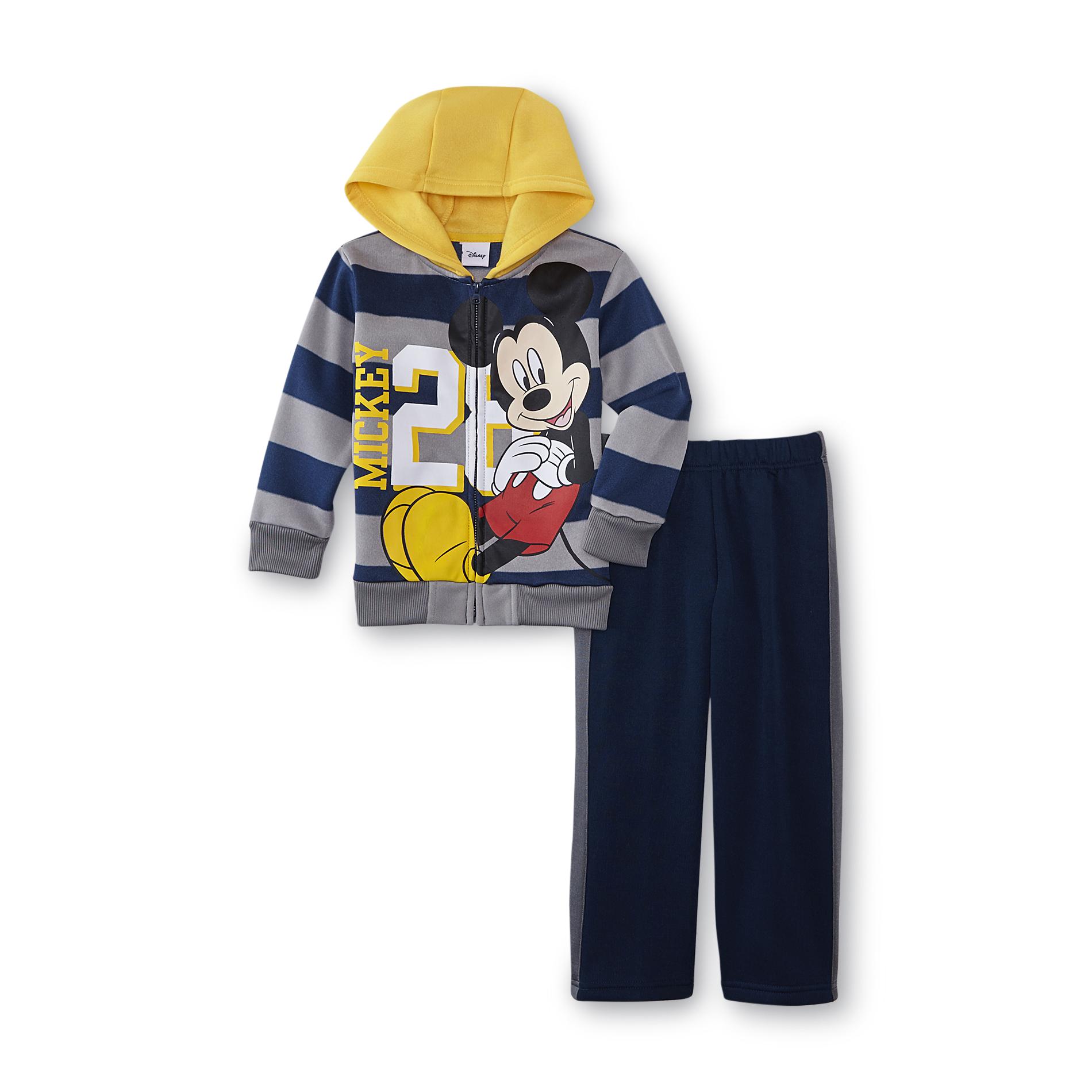 Disney Mickey Mouse Infant & Toddler Boy's Hoodie Jacket & Pants