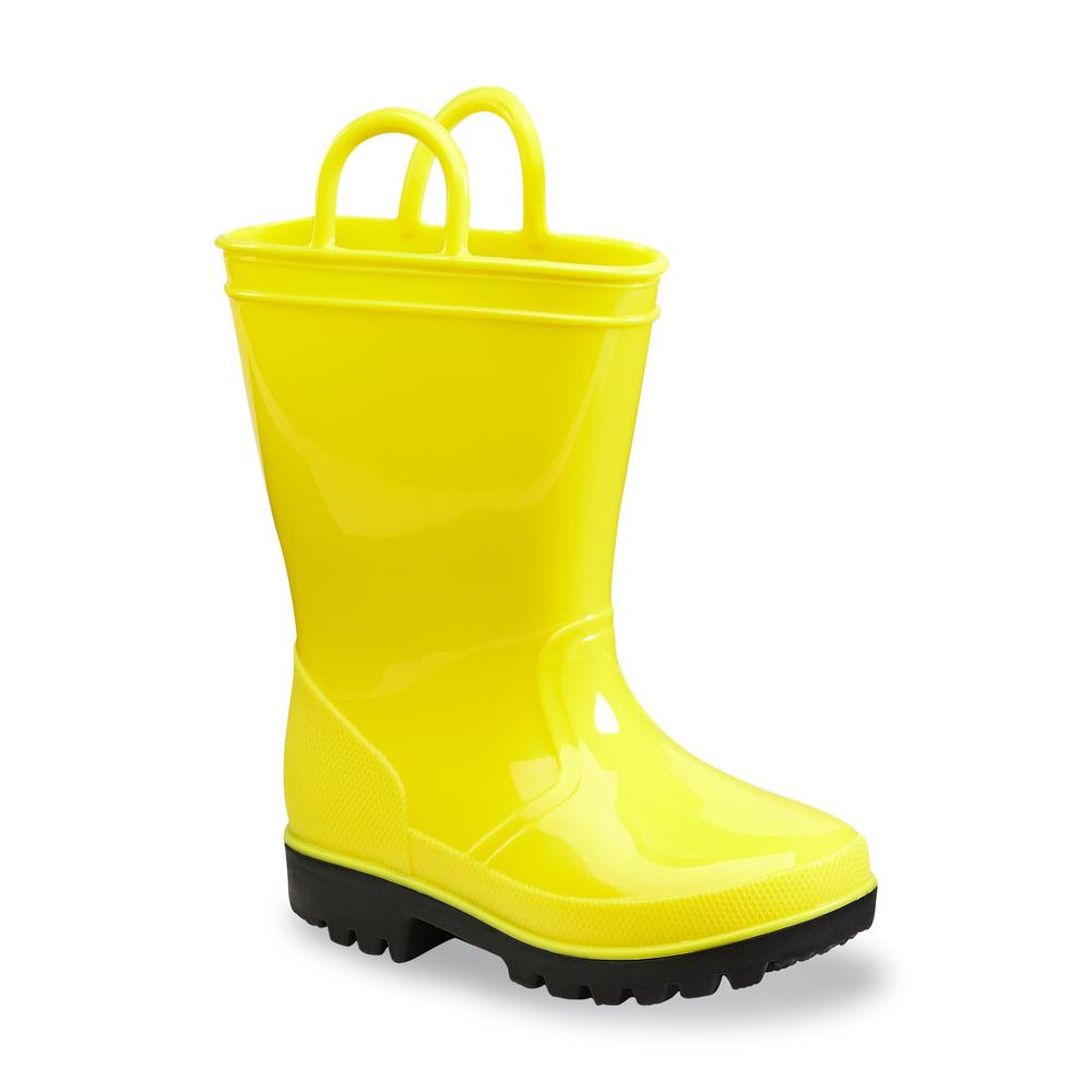 Joe Boxer Toddler Boys Yellow Arcade Rain Boot   Clothing, Shoes