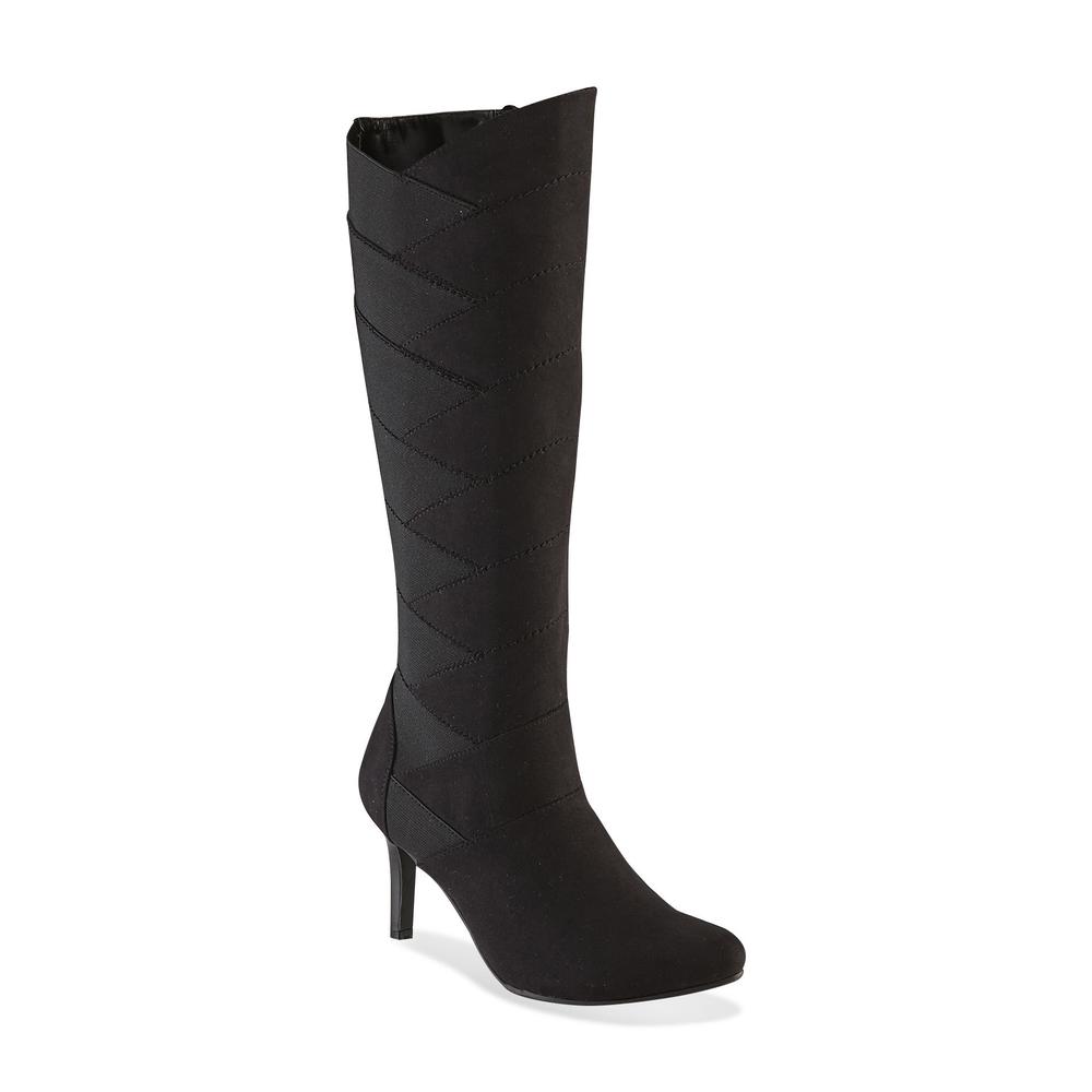 Madeline Women's You Don't Say Black Knee-High Boot