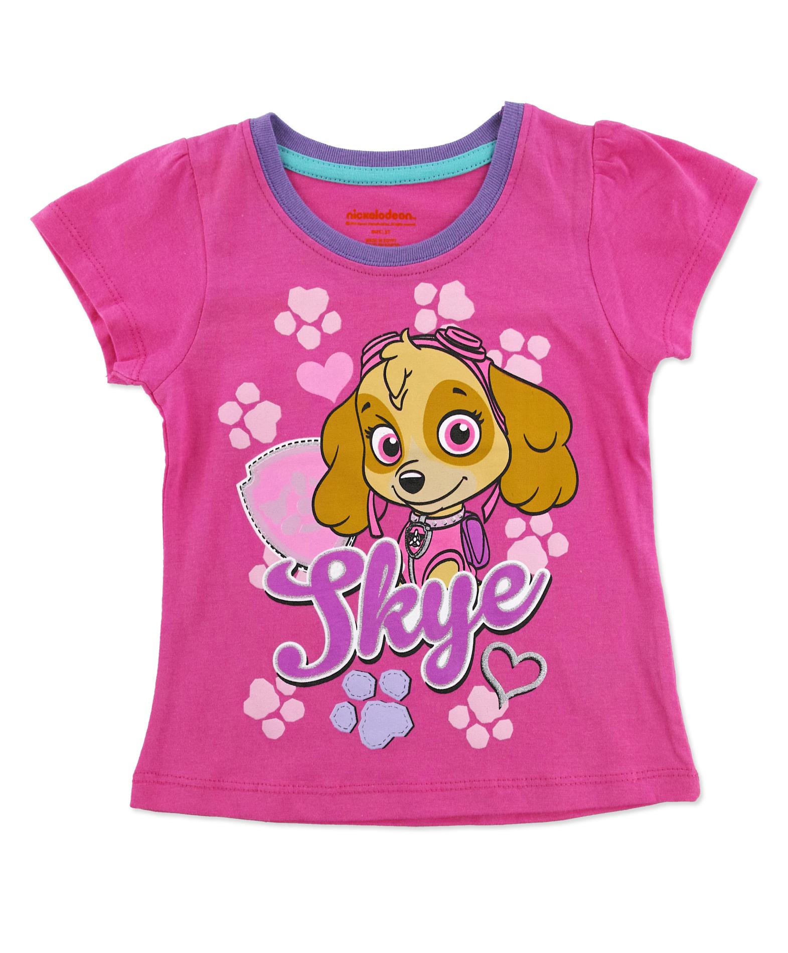 Nickelodeon PAW Patrol Girl's T-Shirt - Skye