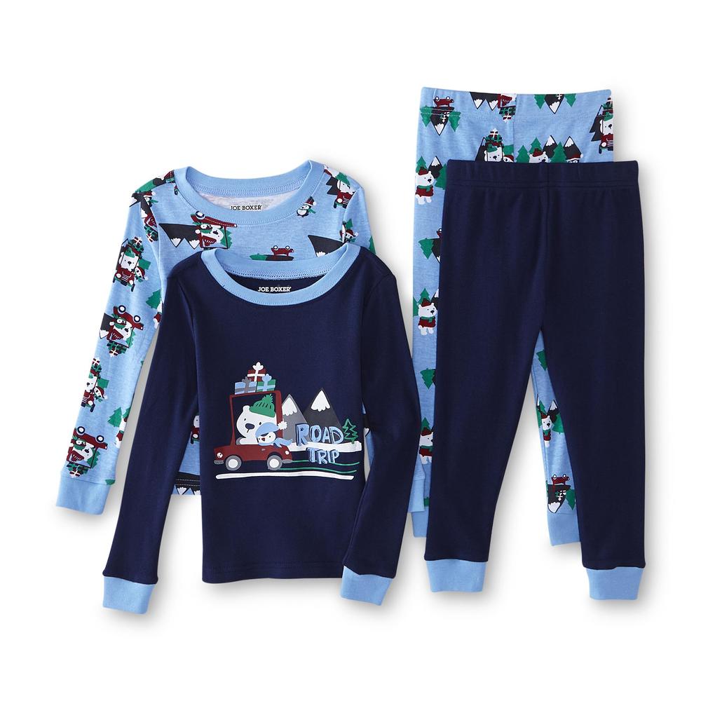 Joe Boxer Infant & Toddler Boy's 2-Pairs Pajamas - Road Trip