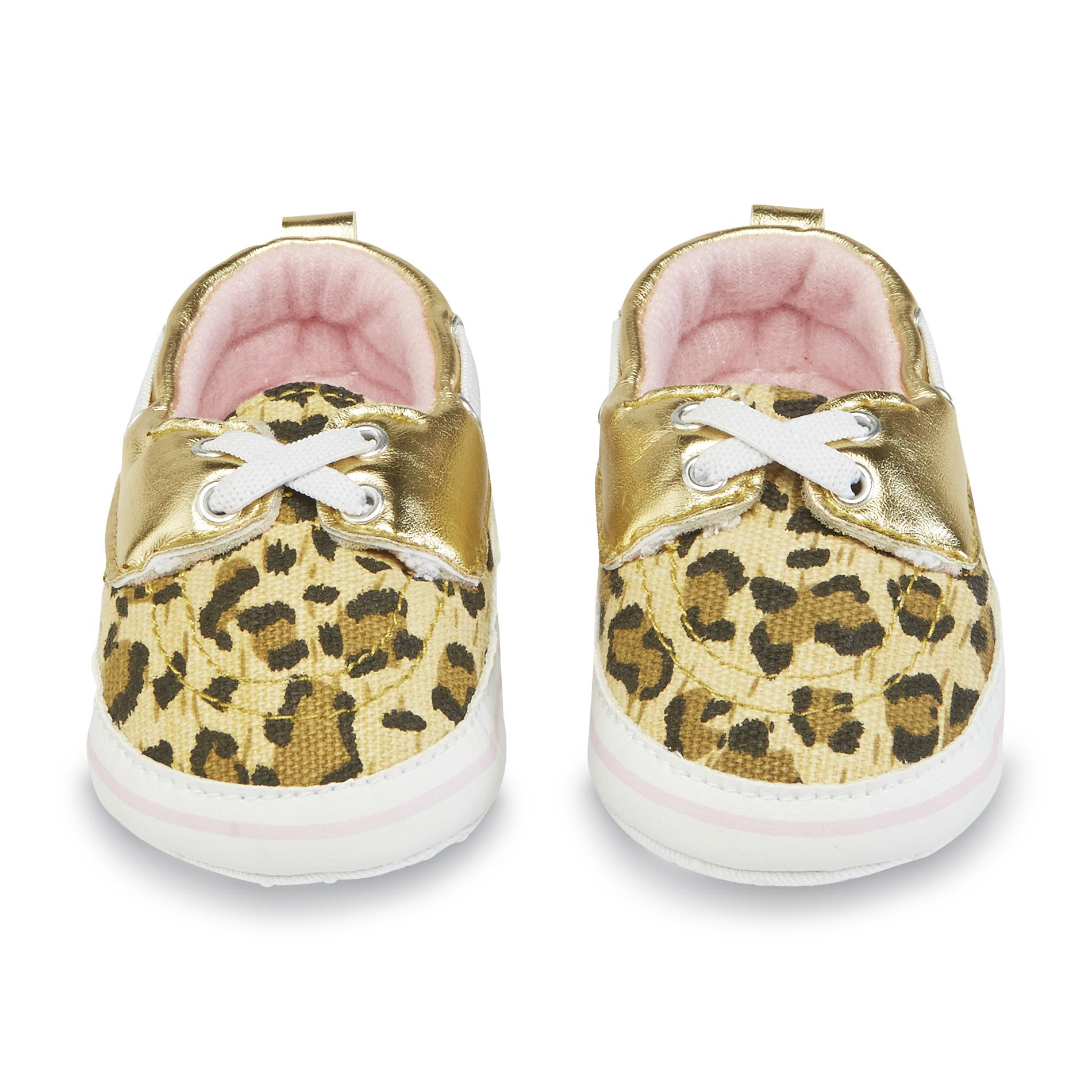 Newborn & Infant Girl's Leopard Print Shoe - Clothing ...