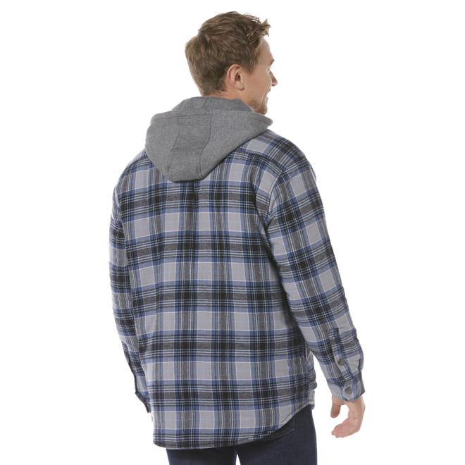 Craftsman Men's Flannel Shirt Jacket - Plaid