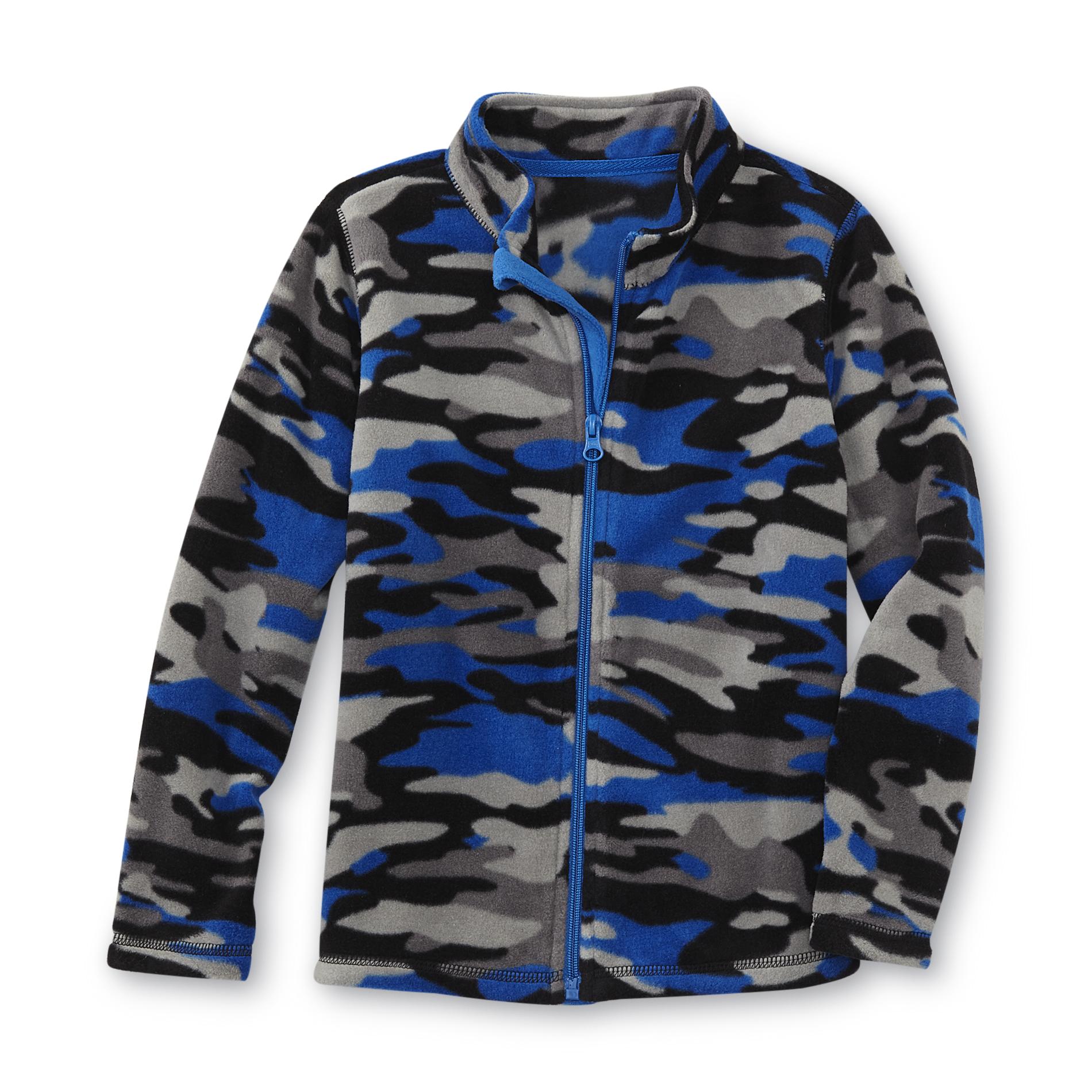 Toughskins Boy's Fleece Jacket - Camouflage