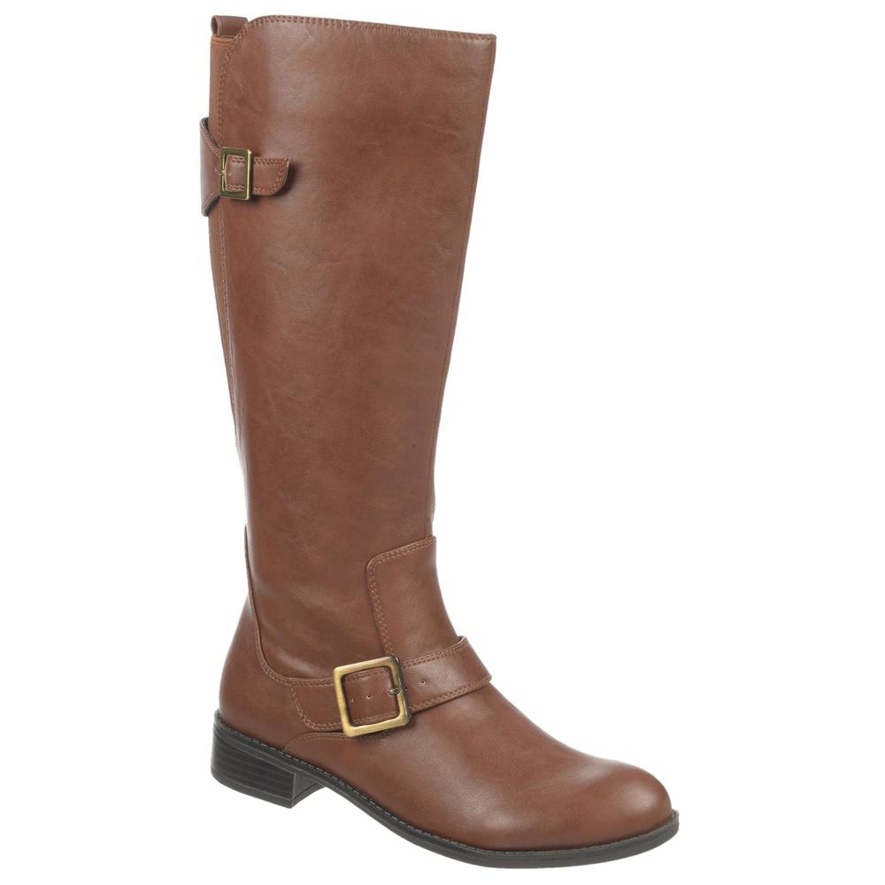 Aerosoles Women's Spell Brown Knee-High Riding Boot