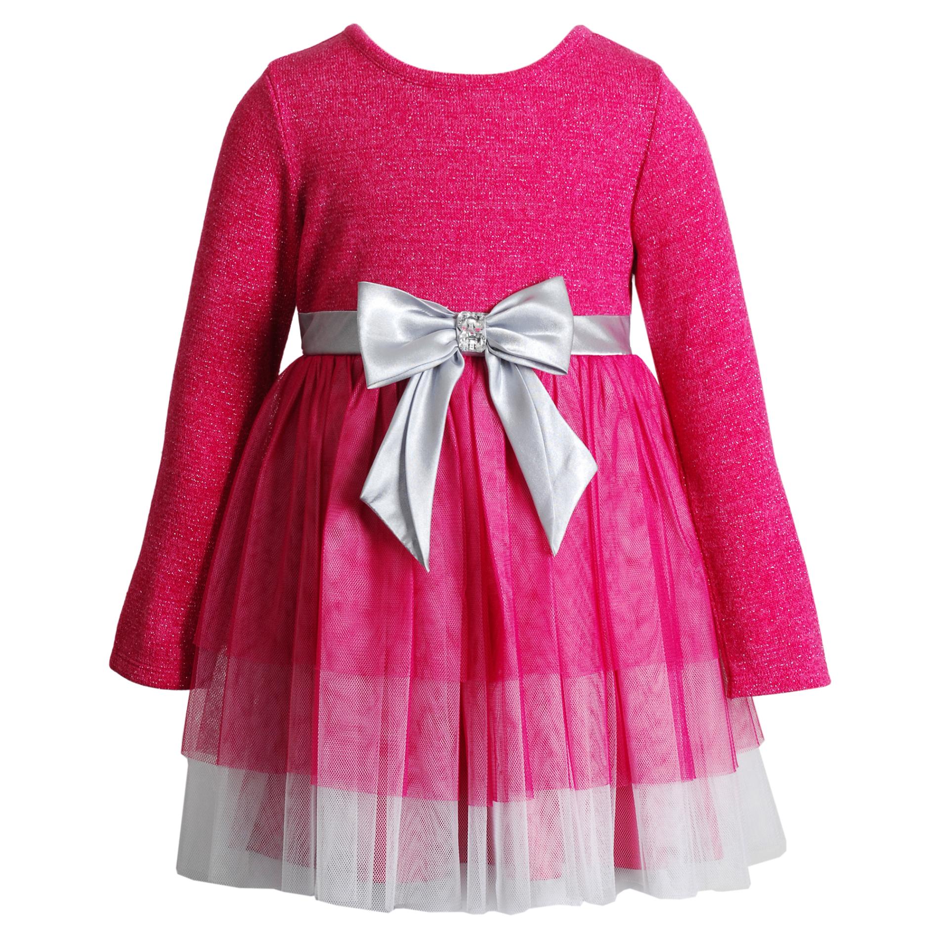 Youngland Infant & Toddler Girl's Sparkle Party Dress