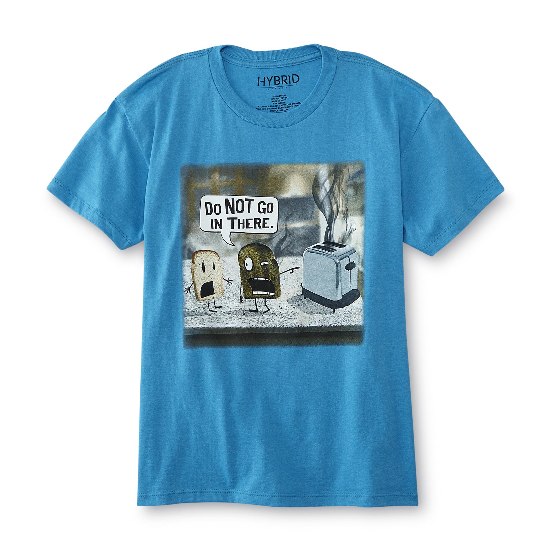 Attitude Boy's Graphic T-Shirt - Toast