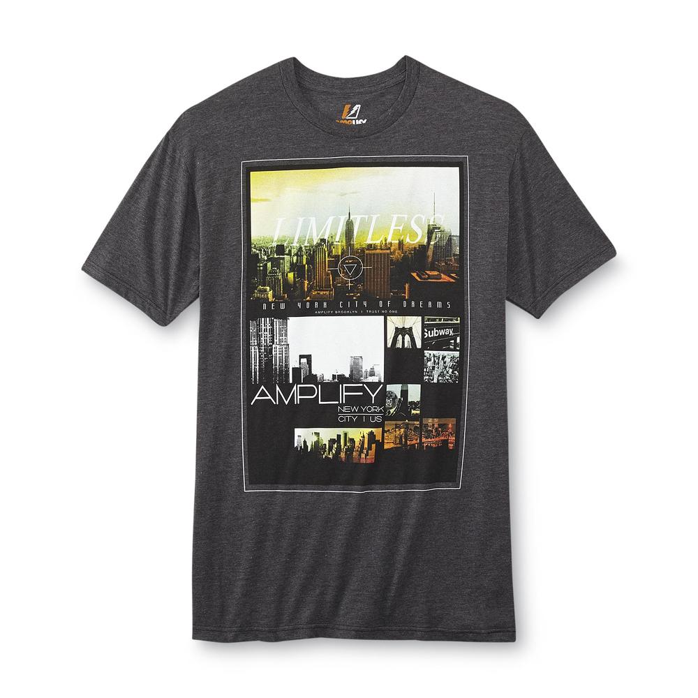 Amplify Young Men's Graphic T-Shirt - Cityscape