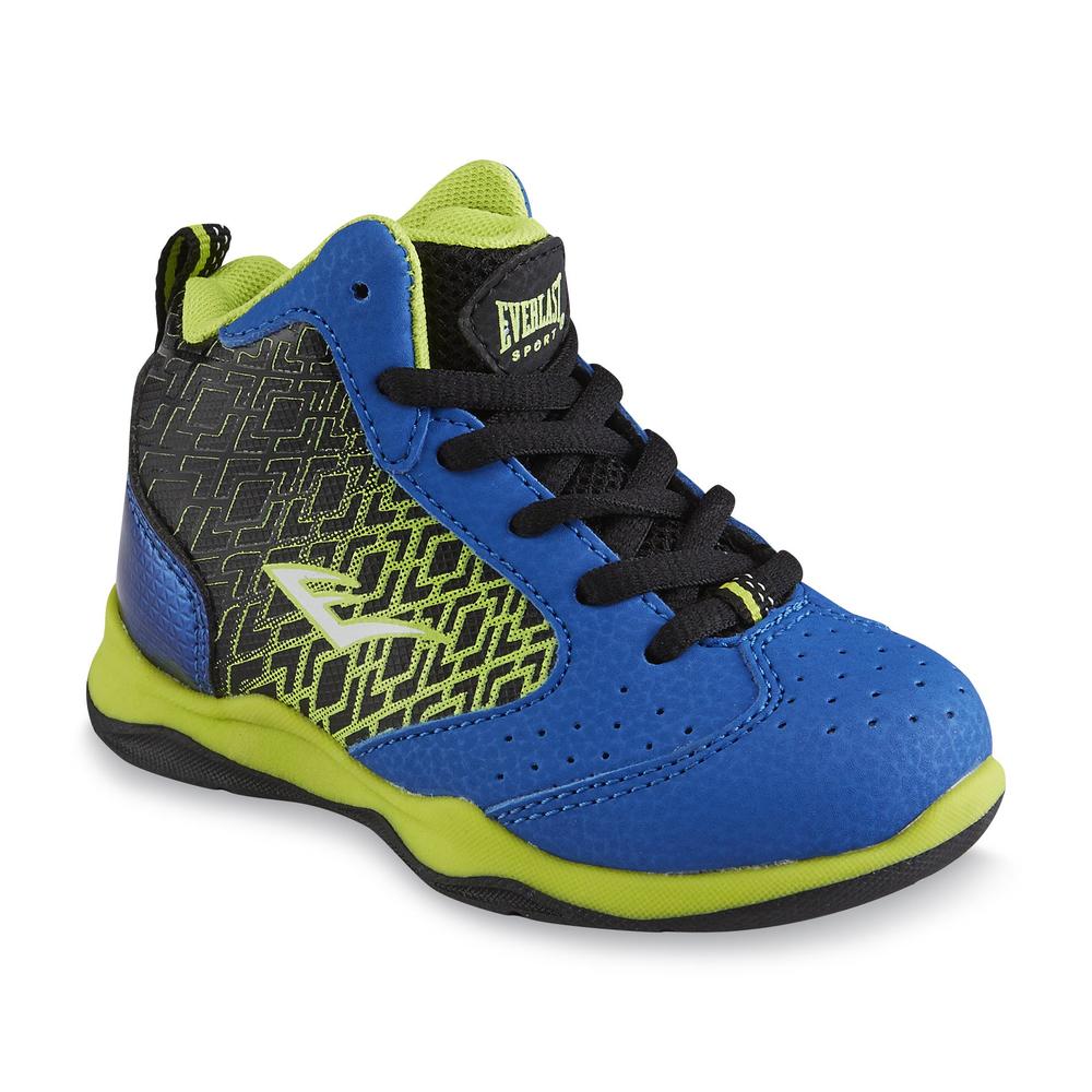 Everlast&reg; Sport Toddler Boy's Code Blue/Black/Green Basketball Shoe