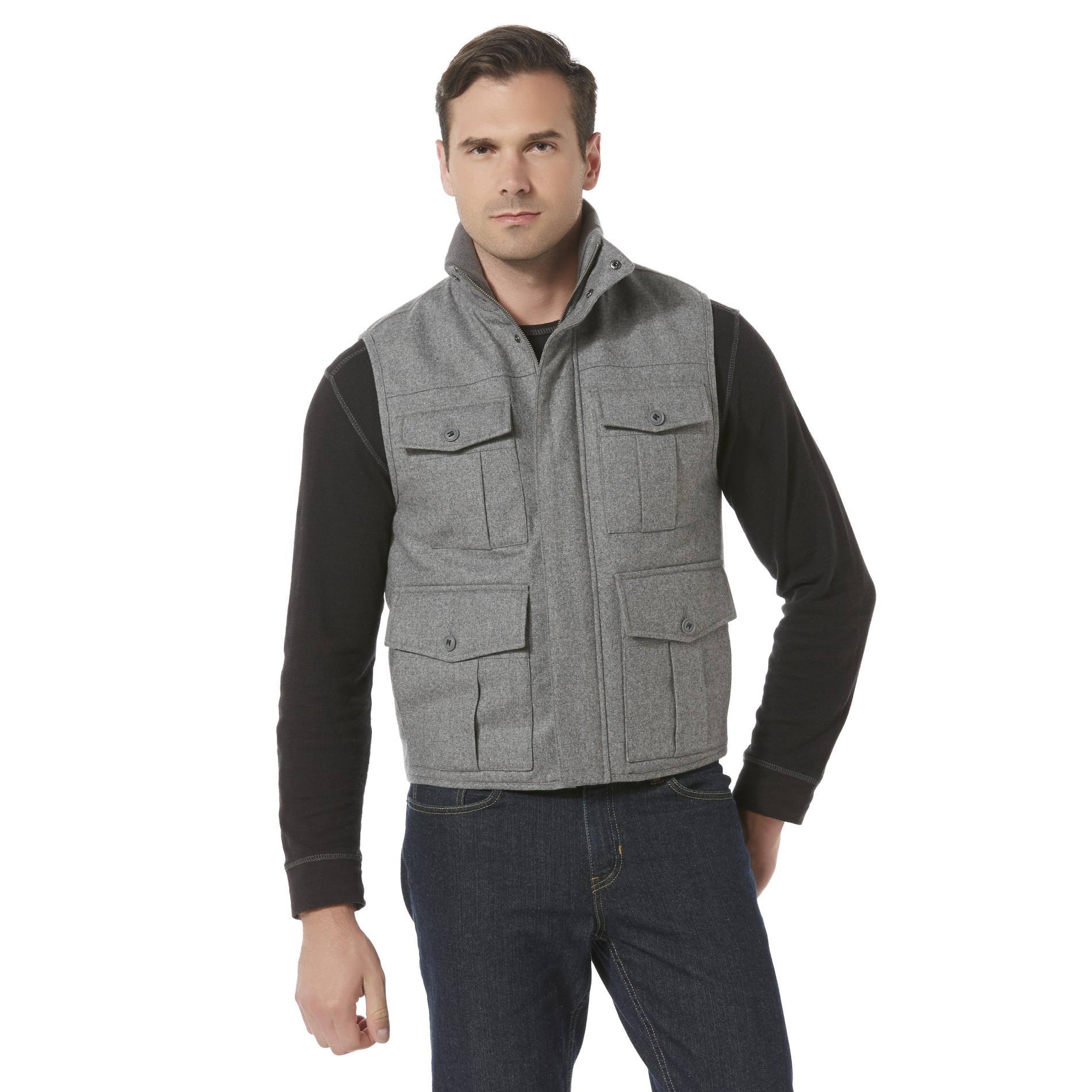 Structure Men's Wool Utility Vest