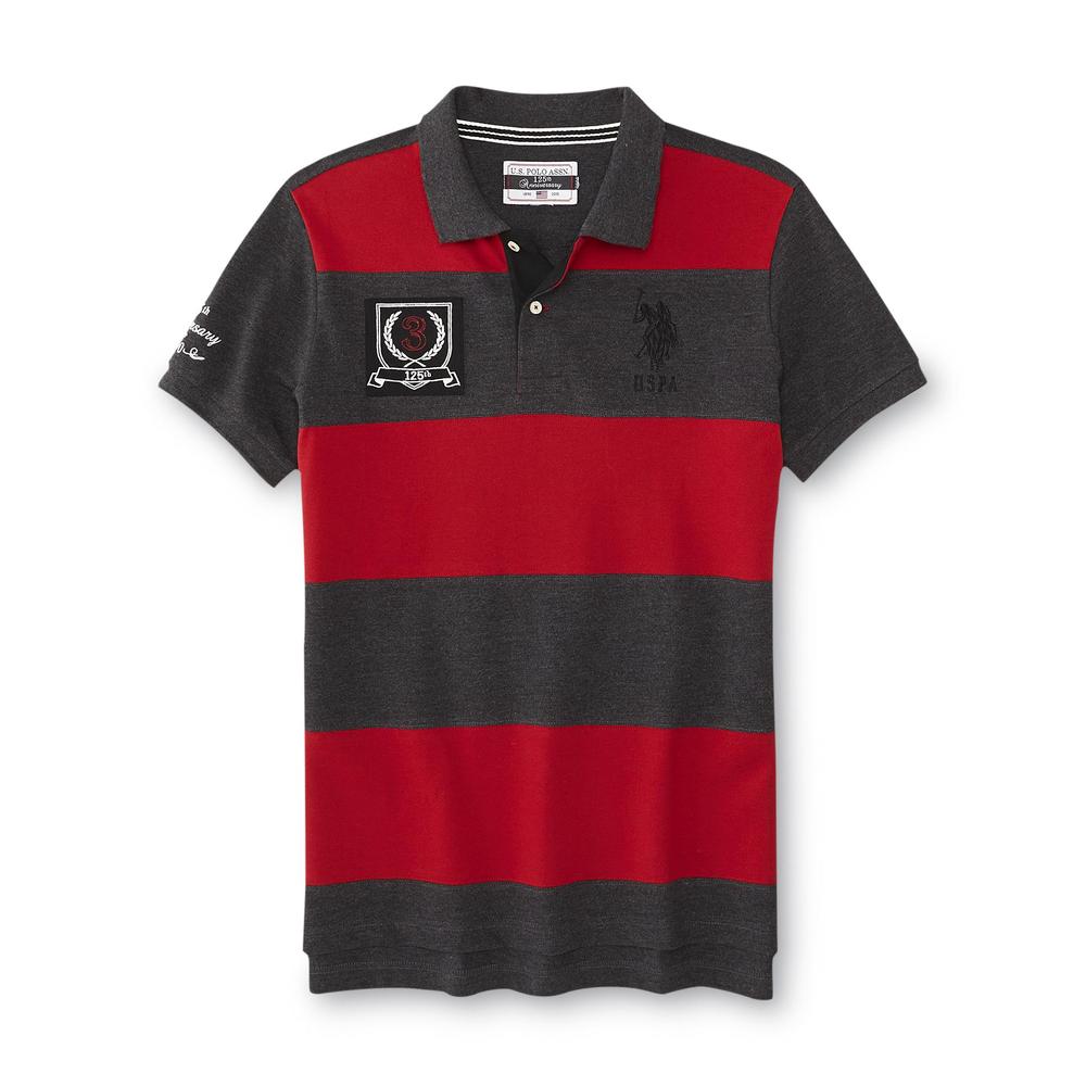 U.S. Polo Assn. Men's Polo Shirt - Rugby Striped