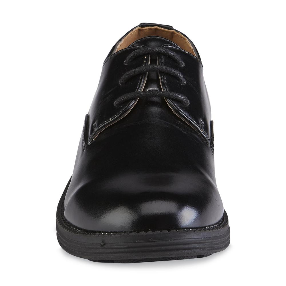 Joseph Allen Boy's Elliot Black Oxford Shoe