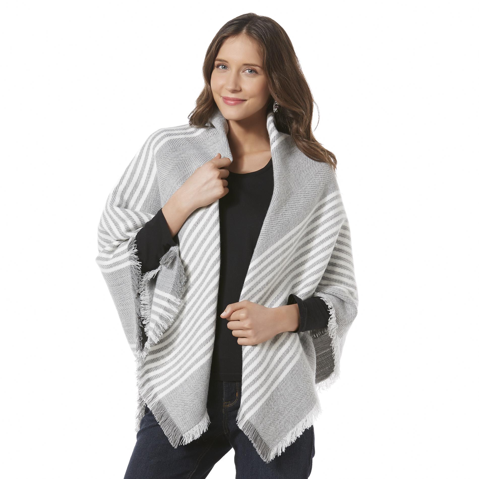 Covington Women's Blanket Wrap Striped