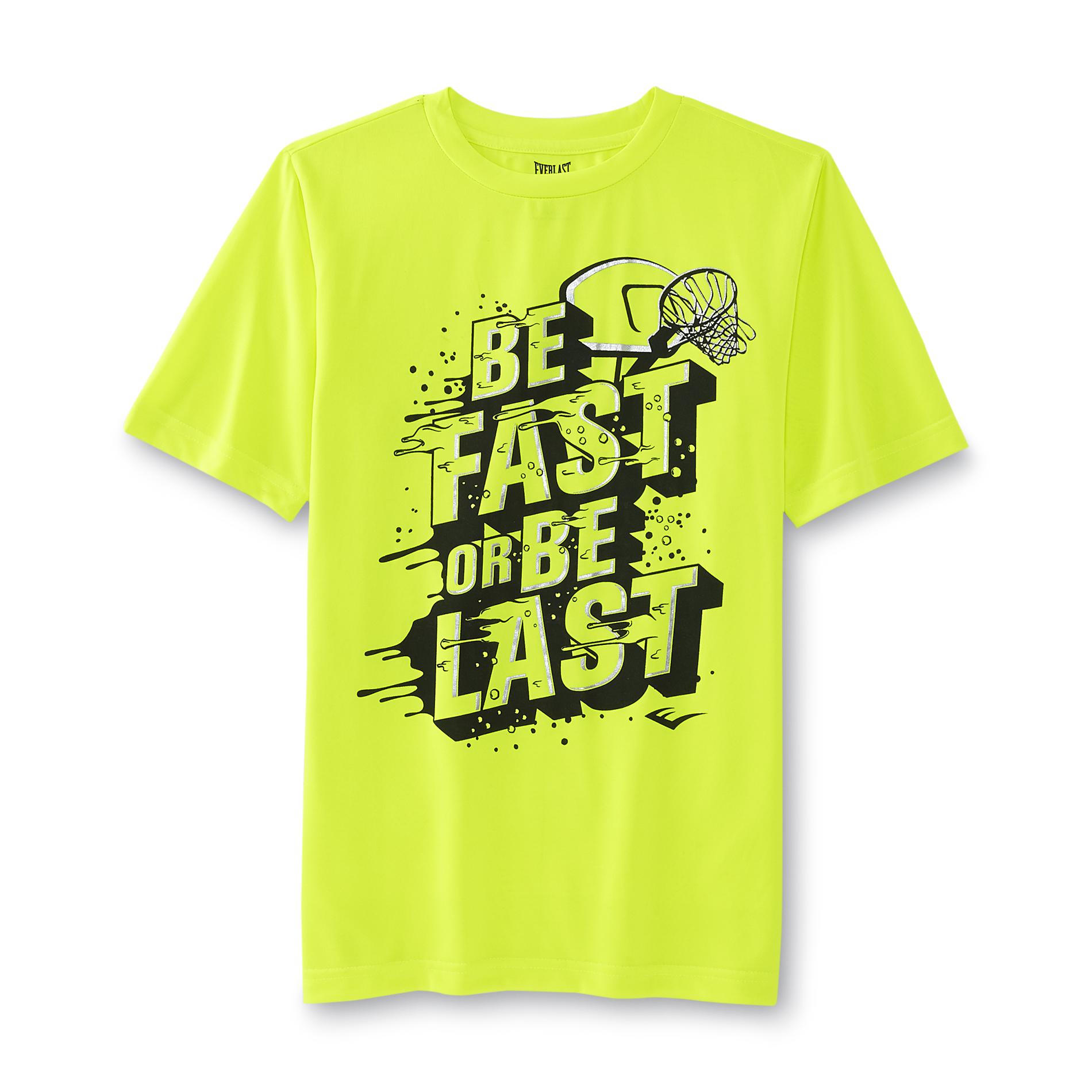 Everlast&reg; Boy's Graphic Athletic T-Shirt - Basketball