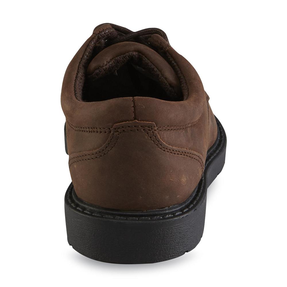 School Issue&reg; Toddler Boy's Scholar Brown Oxford Shoe - Wide Width Available