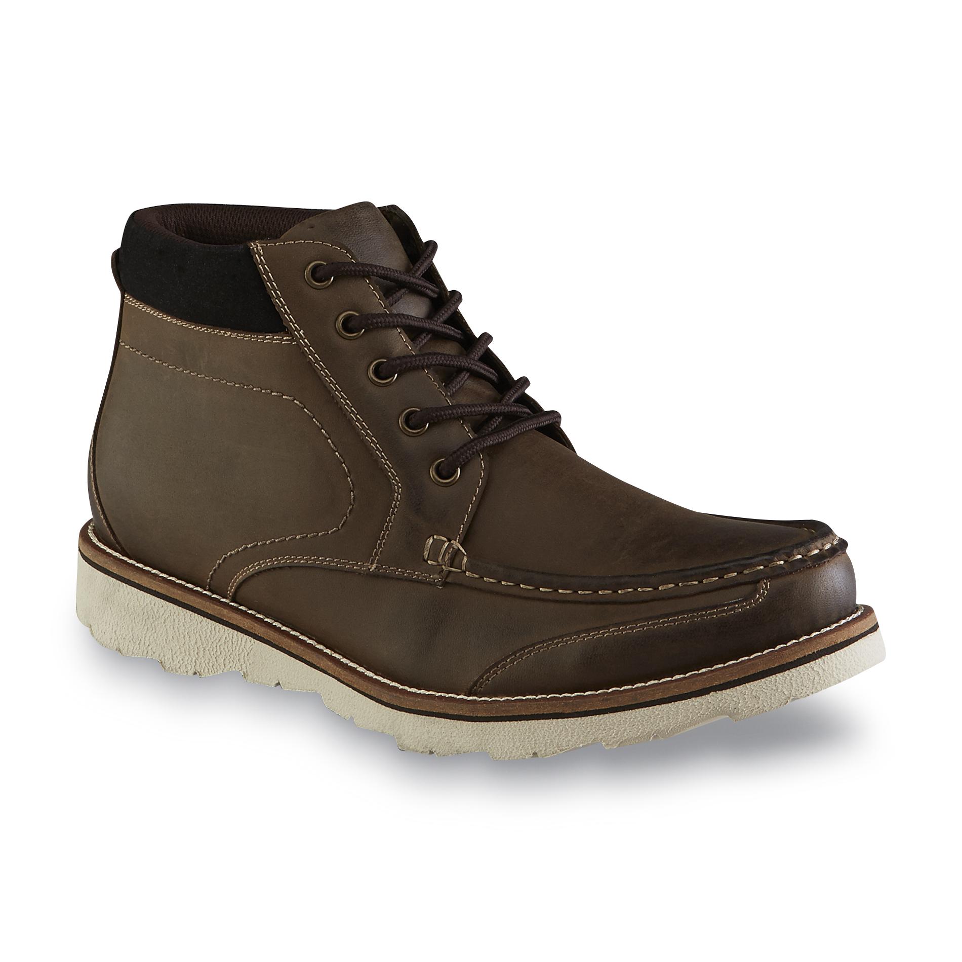 J75 by Jump Men's Whalen Brown Ankle Chukka Boot