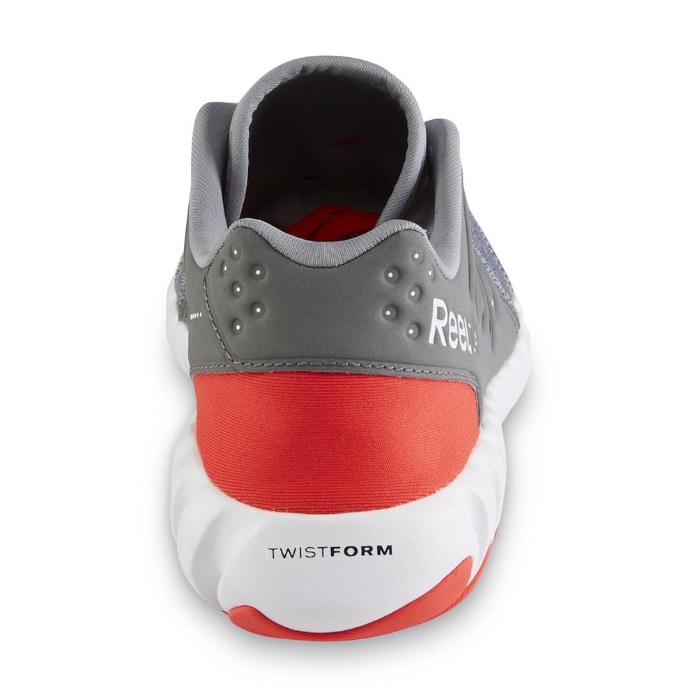 Reebok Women's TwistForm Memory Tech Athletic Shoe - Gray/Neon Orange